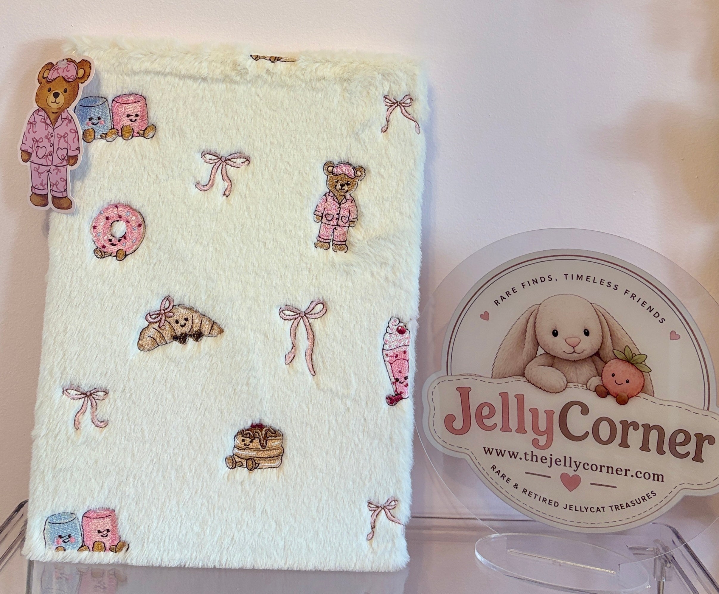 Bears Bakery Plush Notebook Jellycat Inspired