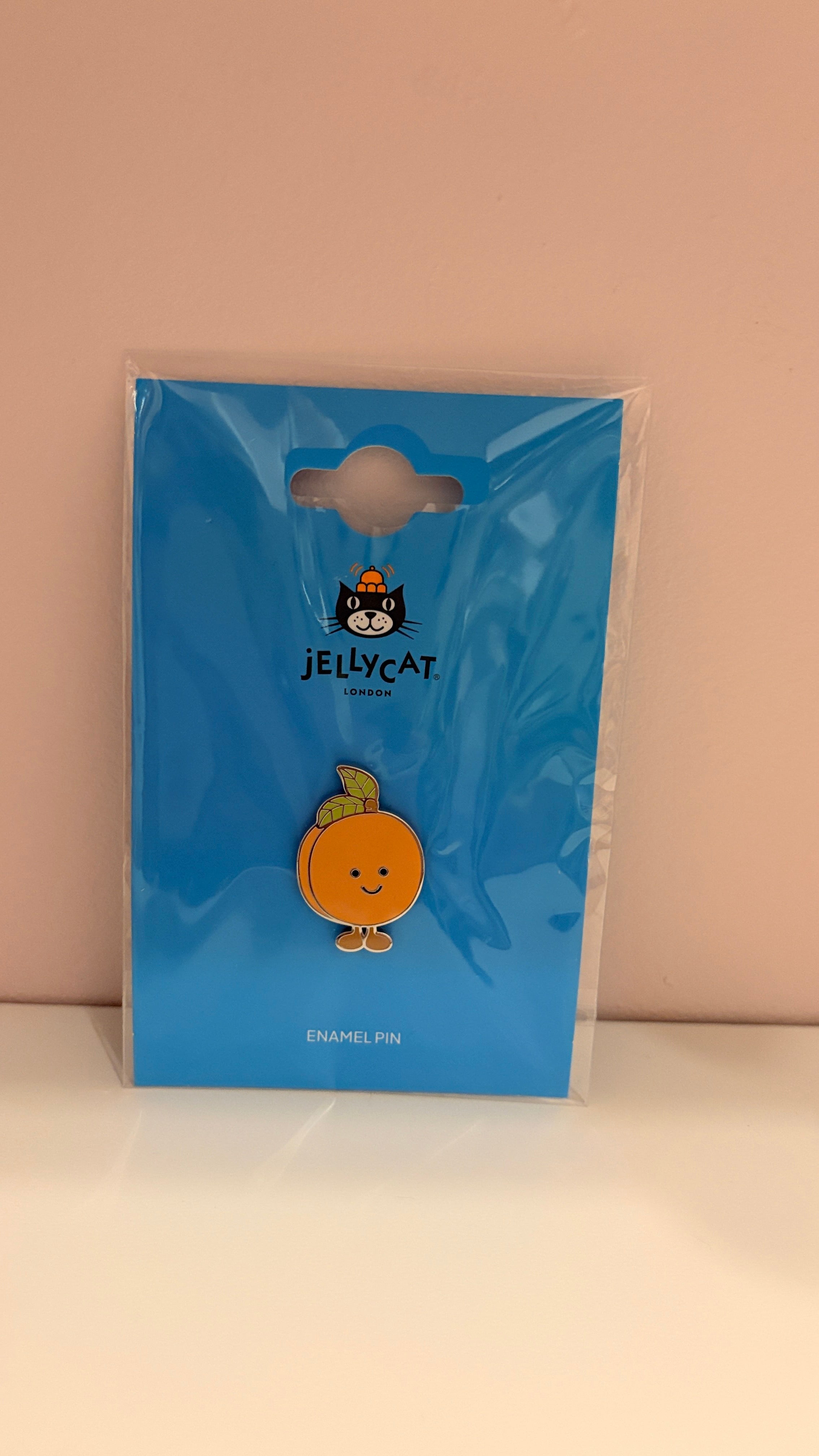 Jellycat Peach Pin