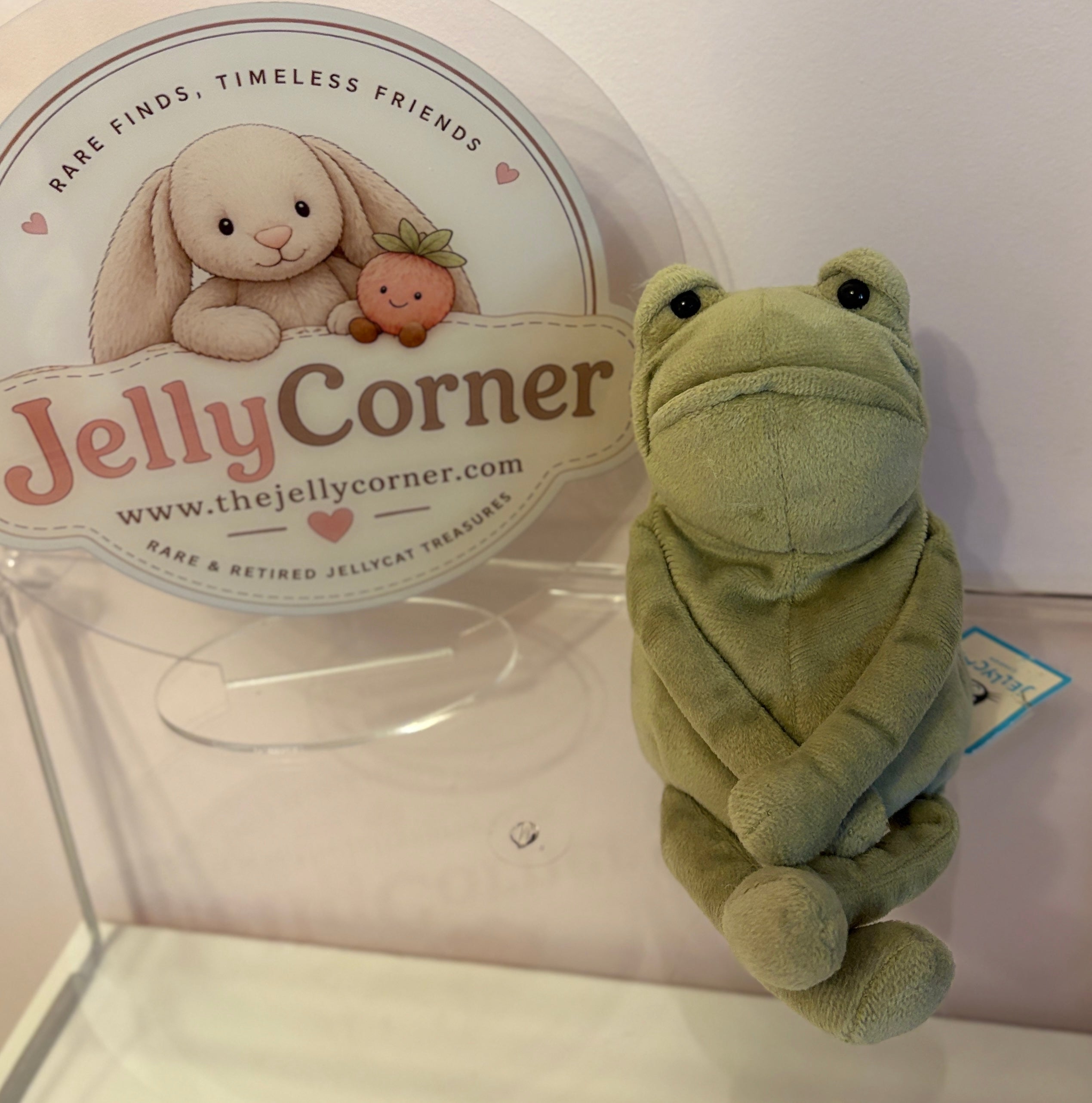 Jellycat Little Fergus Frog | Heritage Collection