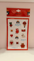 Jellycat Valentines Stickers