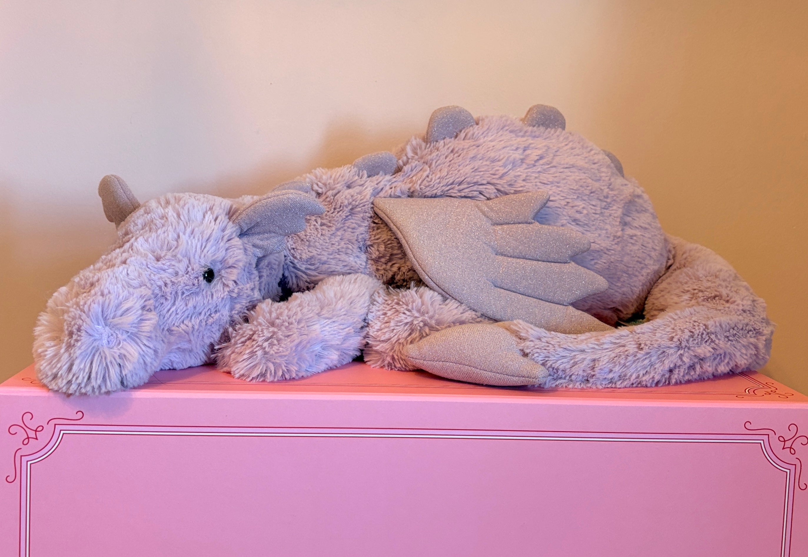 Jellycat Huge Lavender Dragon