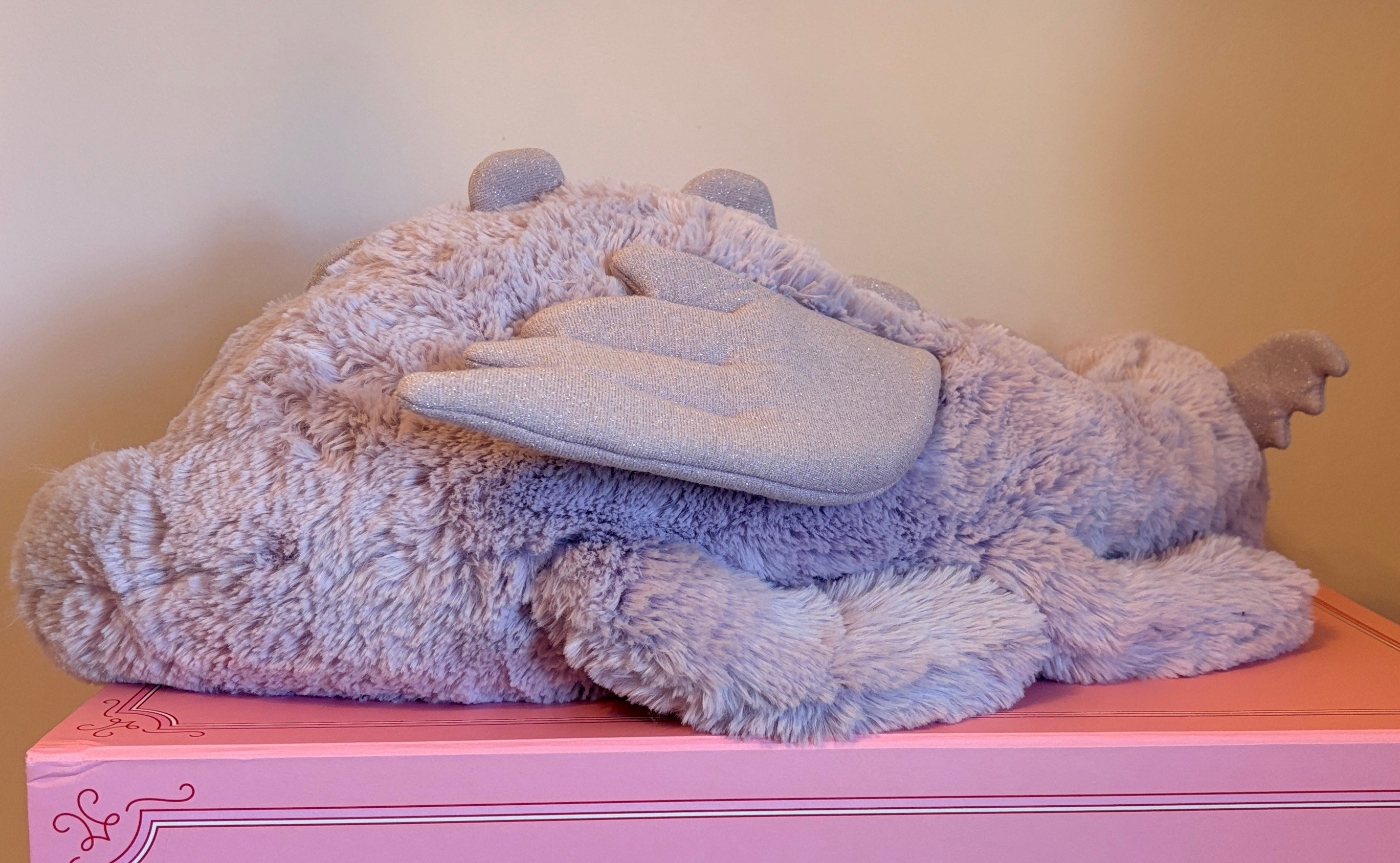 Jellycat Huge Lavender Dragon