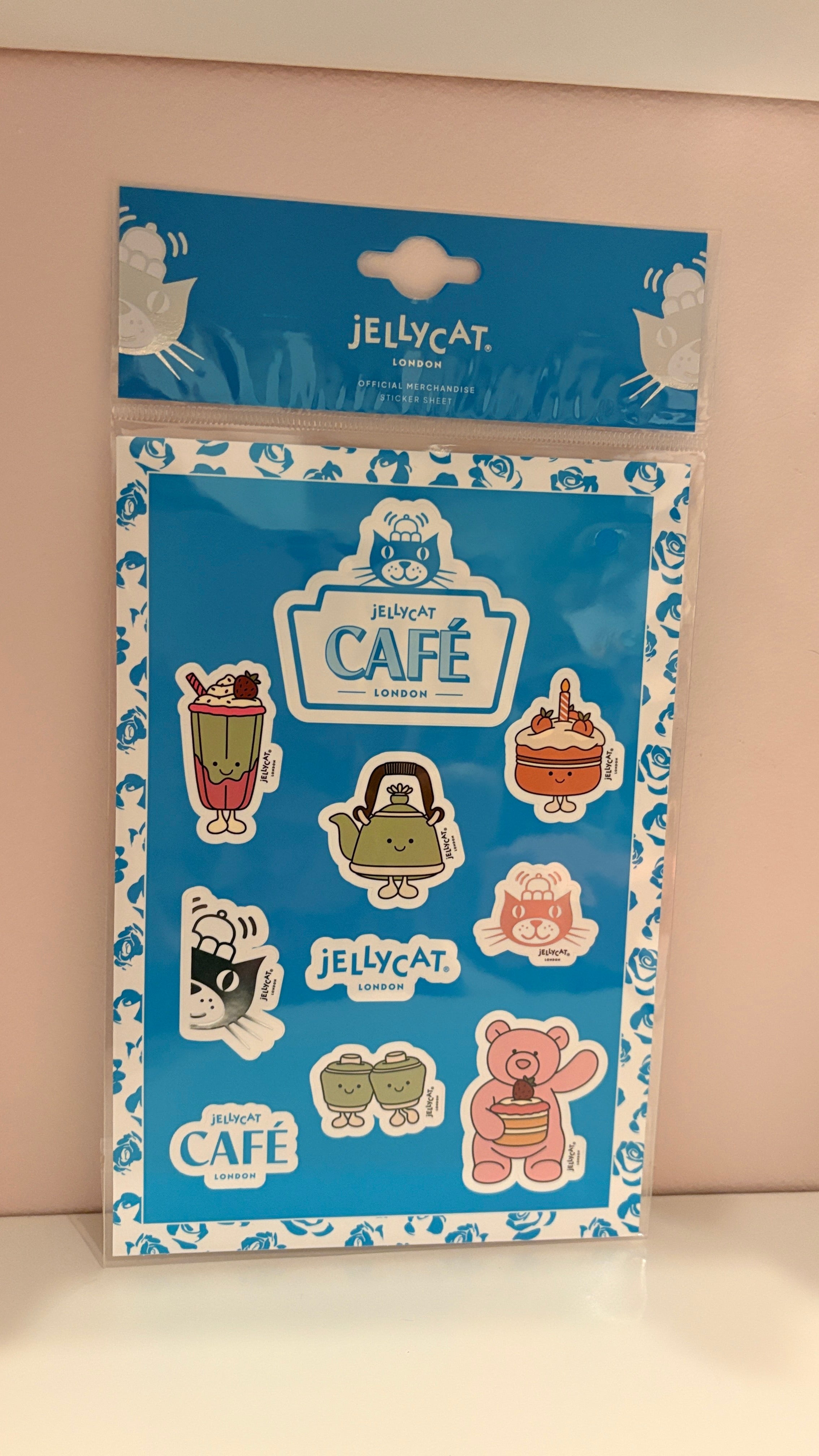 Jellycat Shanghai Exclusive Stickers