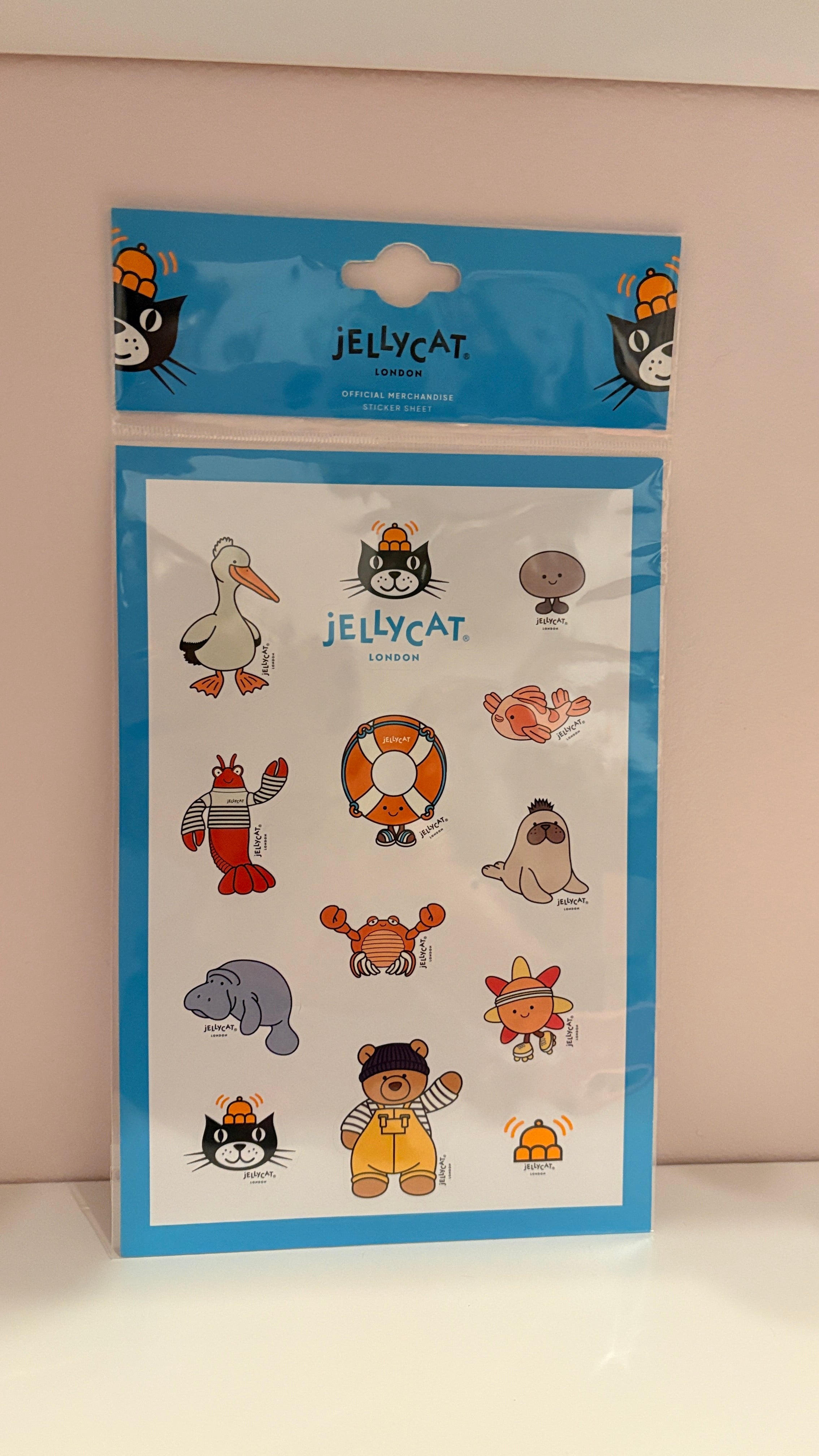 Jellycat Summer 2026 Stickers