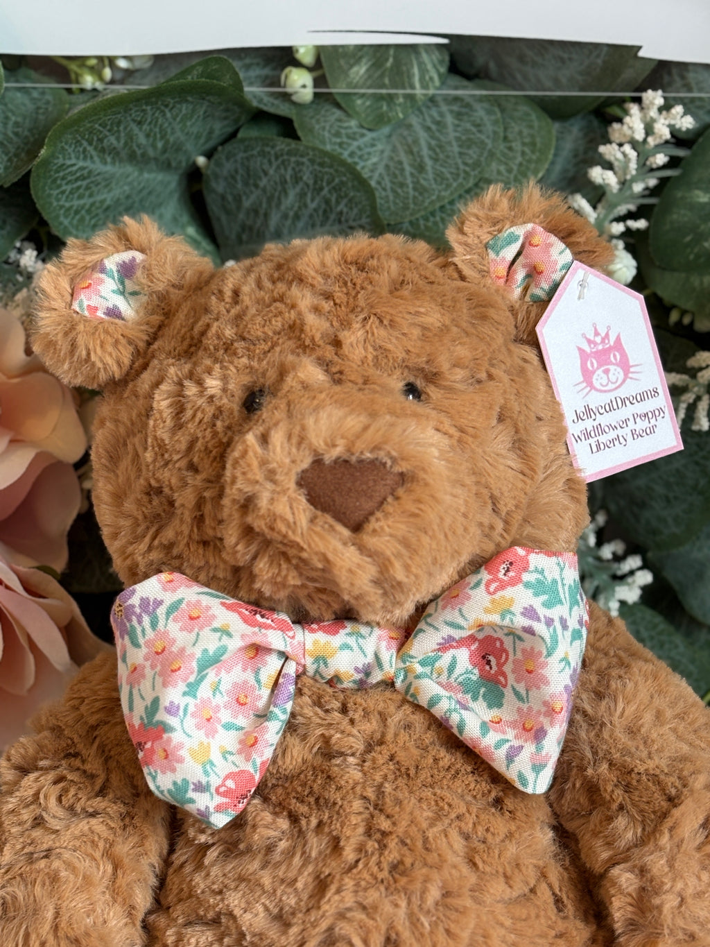 JellycatDreams Wildflower Poppy Liberty Bear | Medium