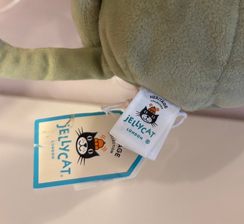 Jellycat Little Fergus Frog | Heritage Collection