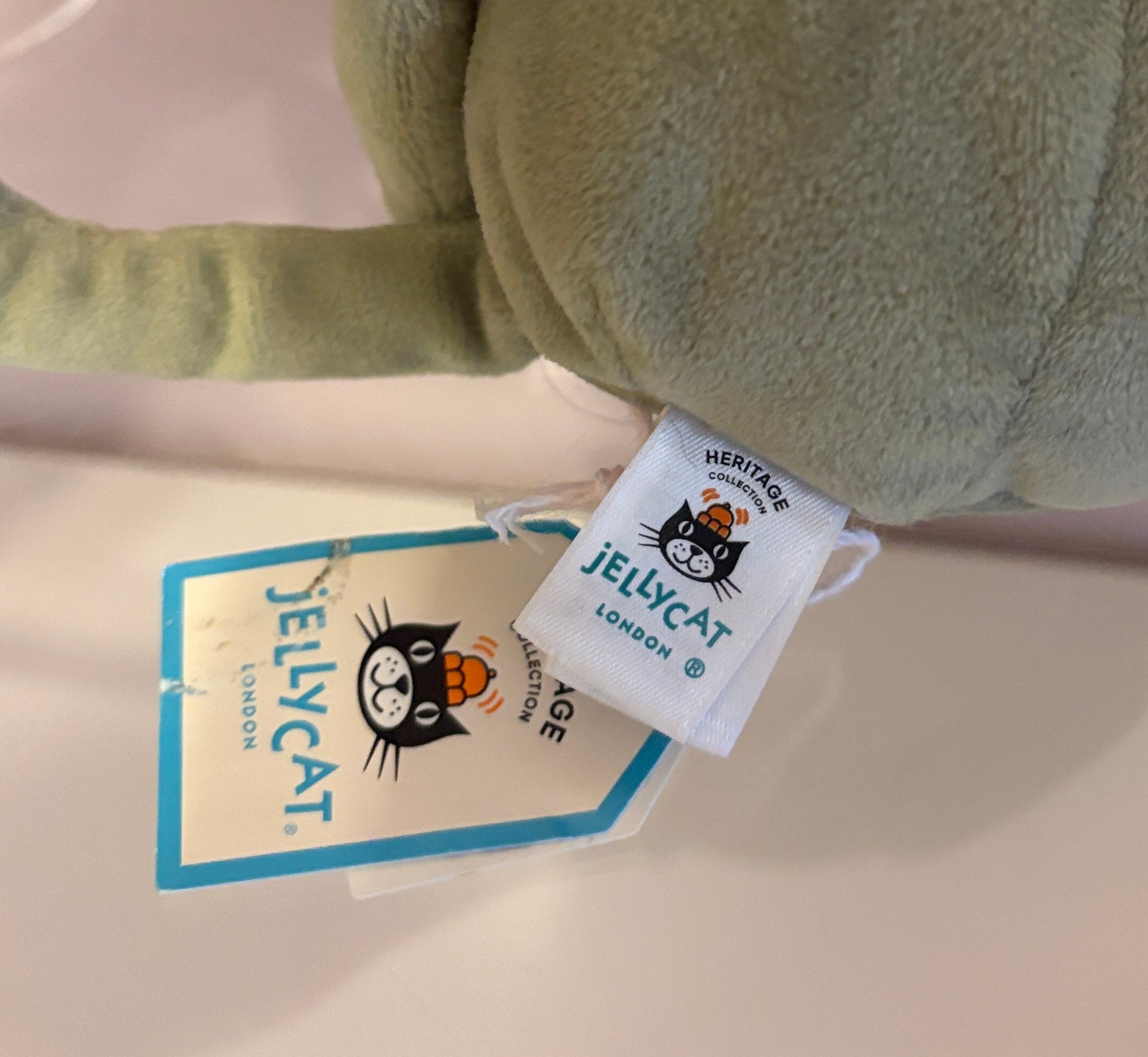 Jellycat Little Fergus Frog | Heritage Collection