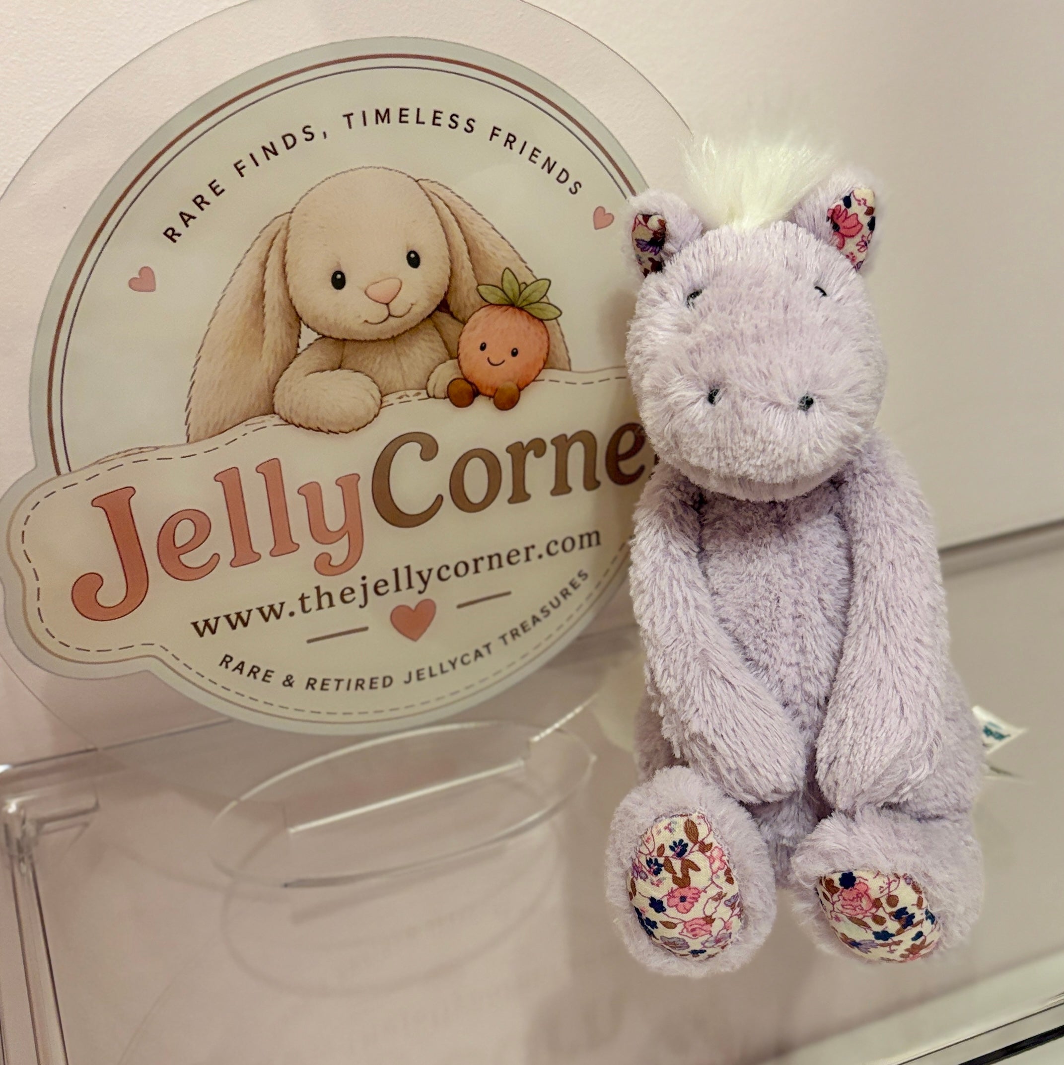 Jellycat Bashful Blossom Pony Small | RARE FIND