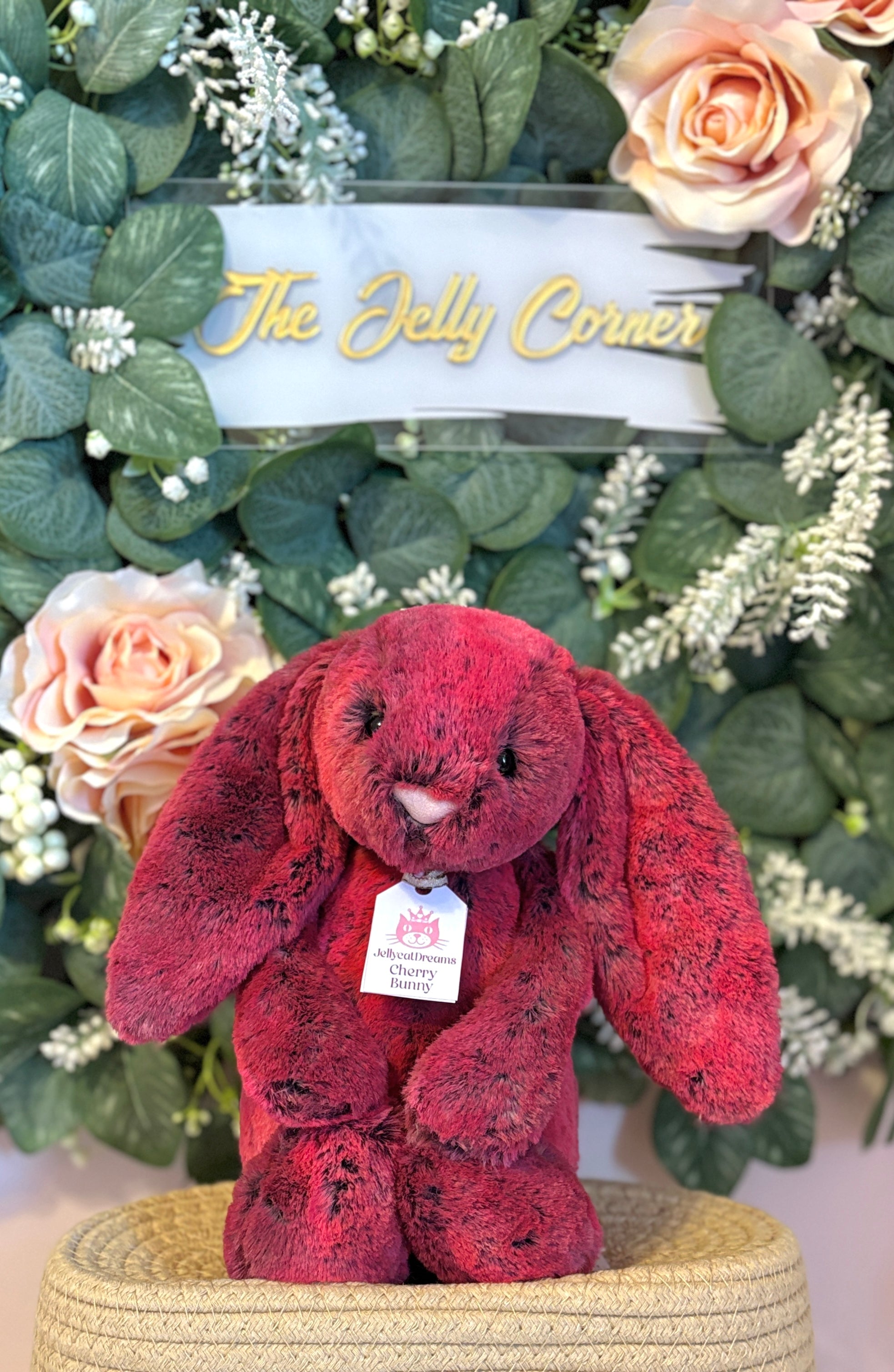 JellycatDreams Cherry Bunny Medium