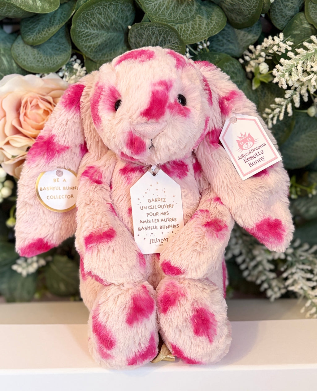 JellycatDreams Rosette Custom Bunny