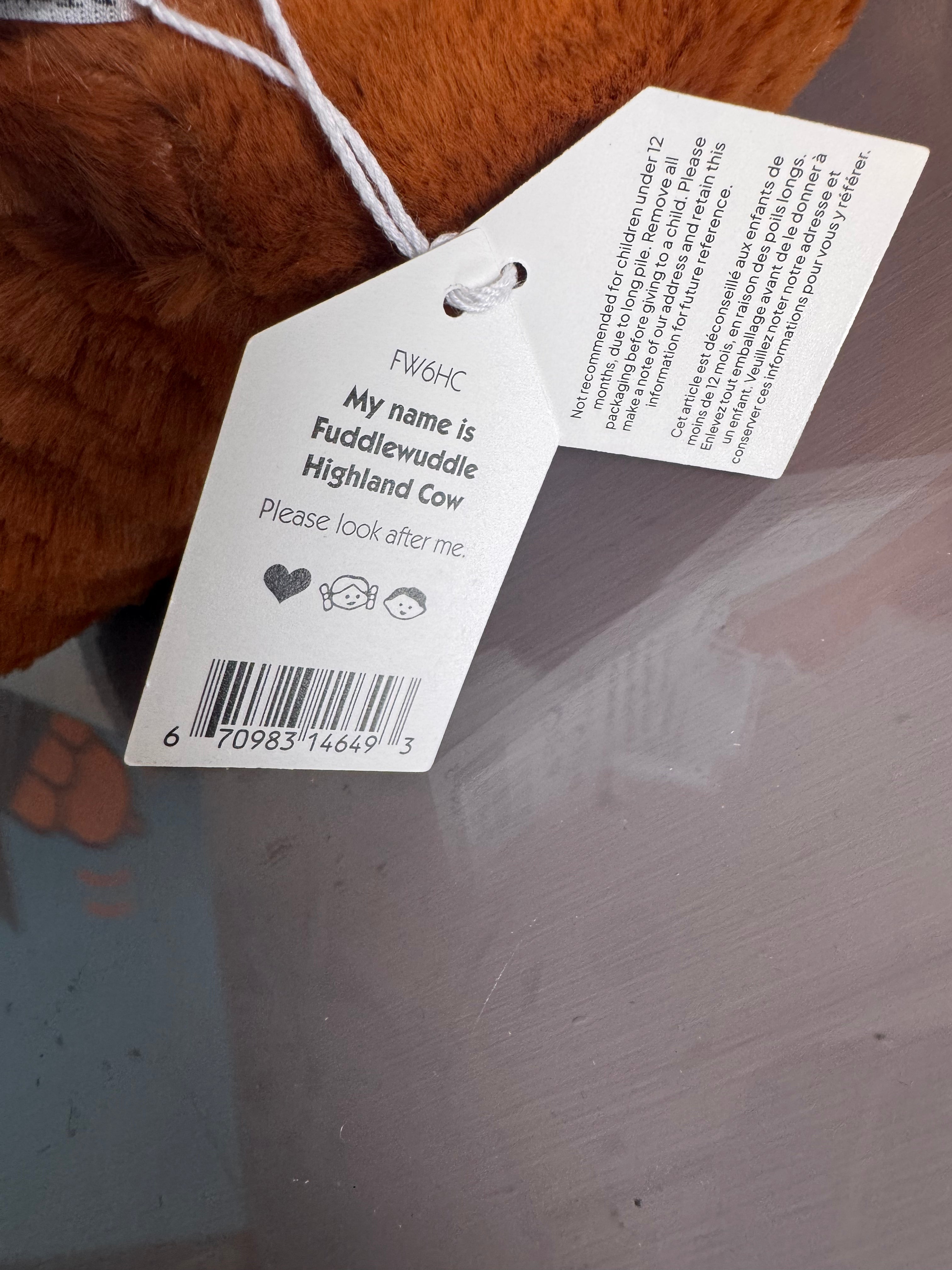 Fuddlewuddle Highland Cow
