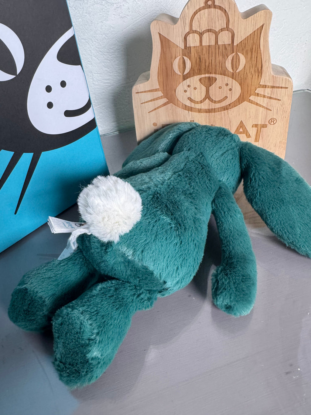Small bashful Teal bunny