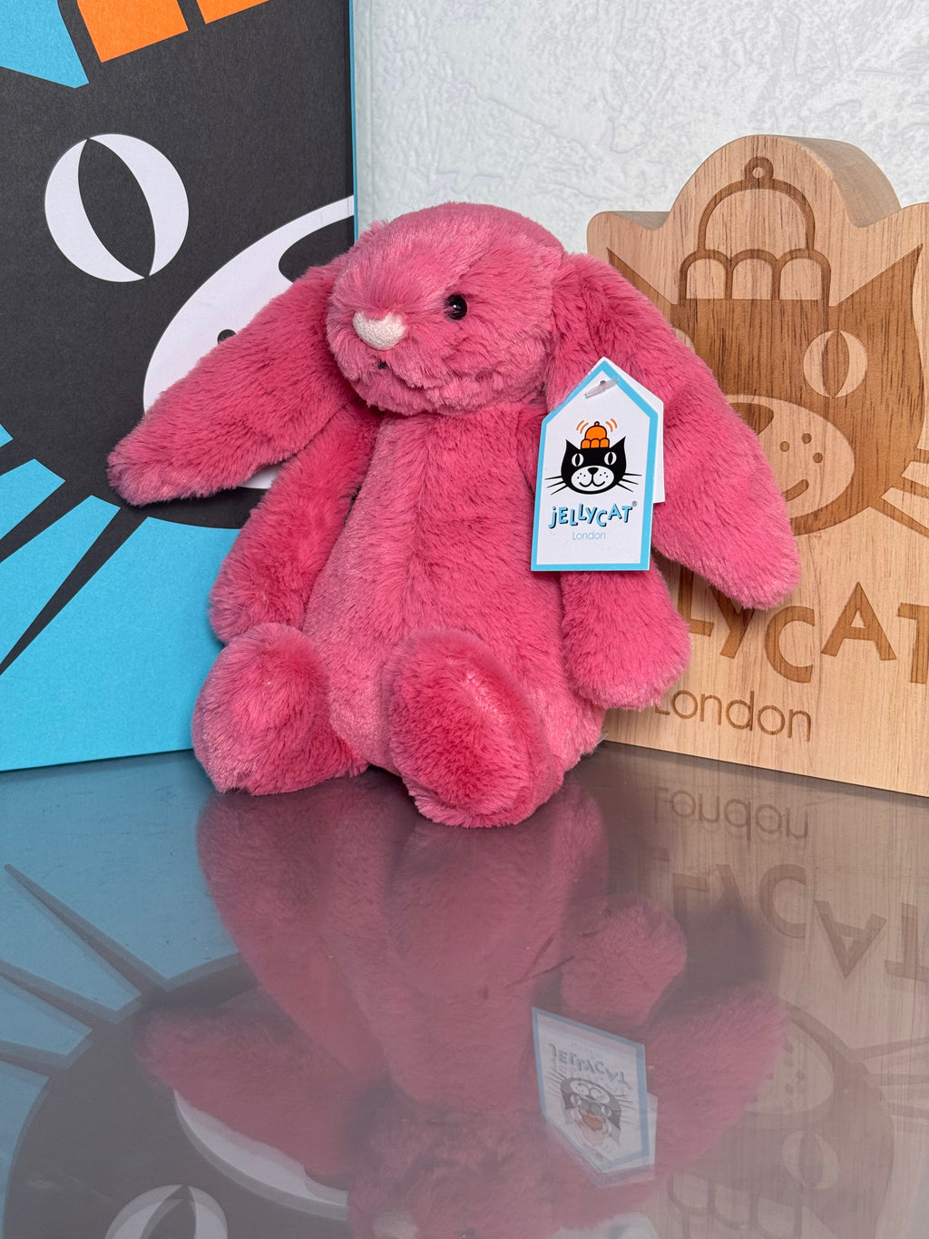 small bashful cerise bunny OG