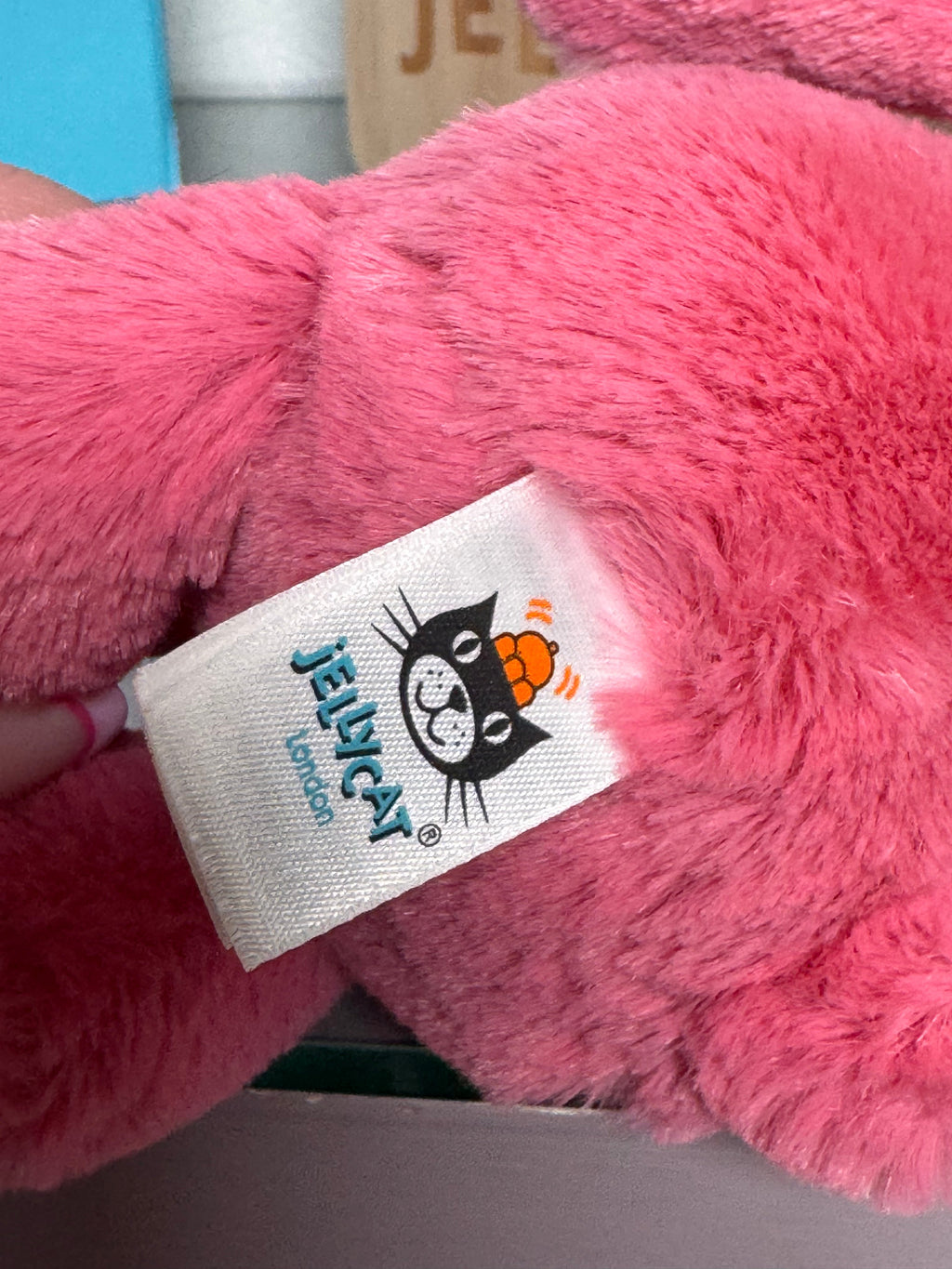 small bashful cerise bunny OG