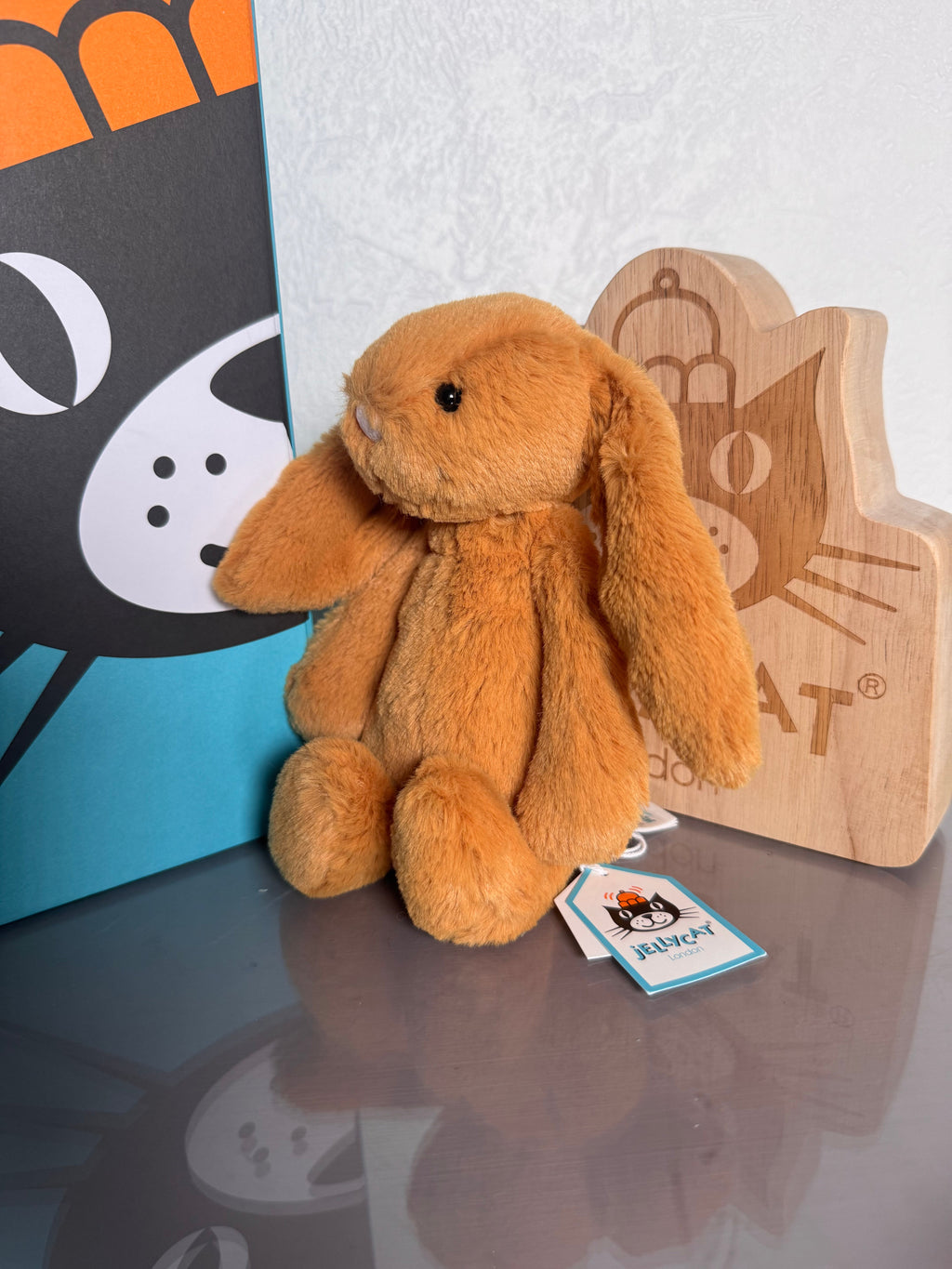 Small bashful golden bunny