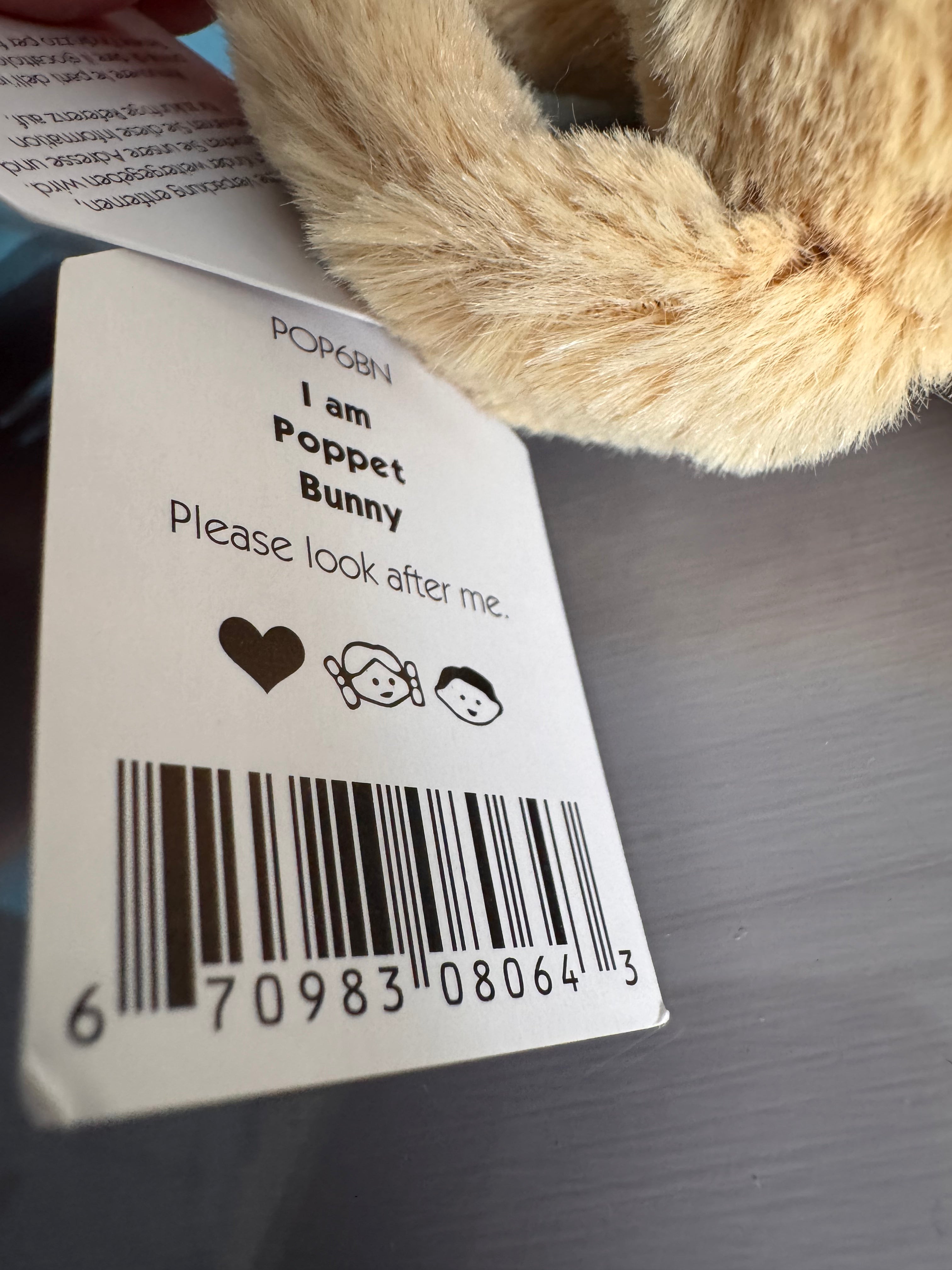 Poppet bunny (honey)