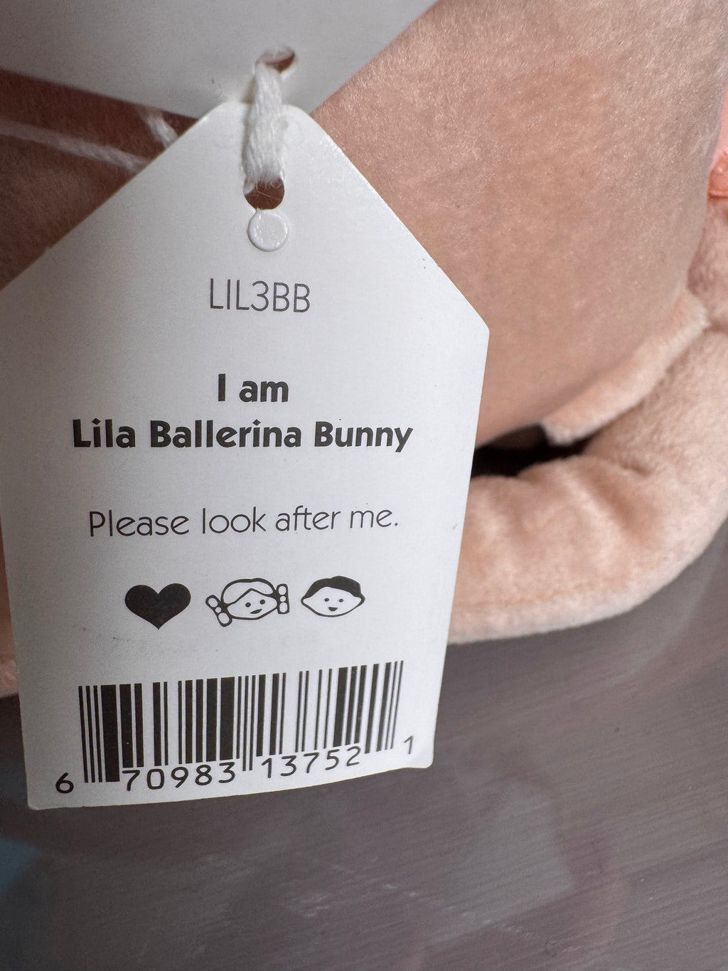 Lila Ballerina Bunny