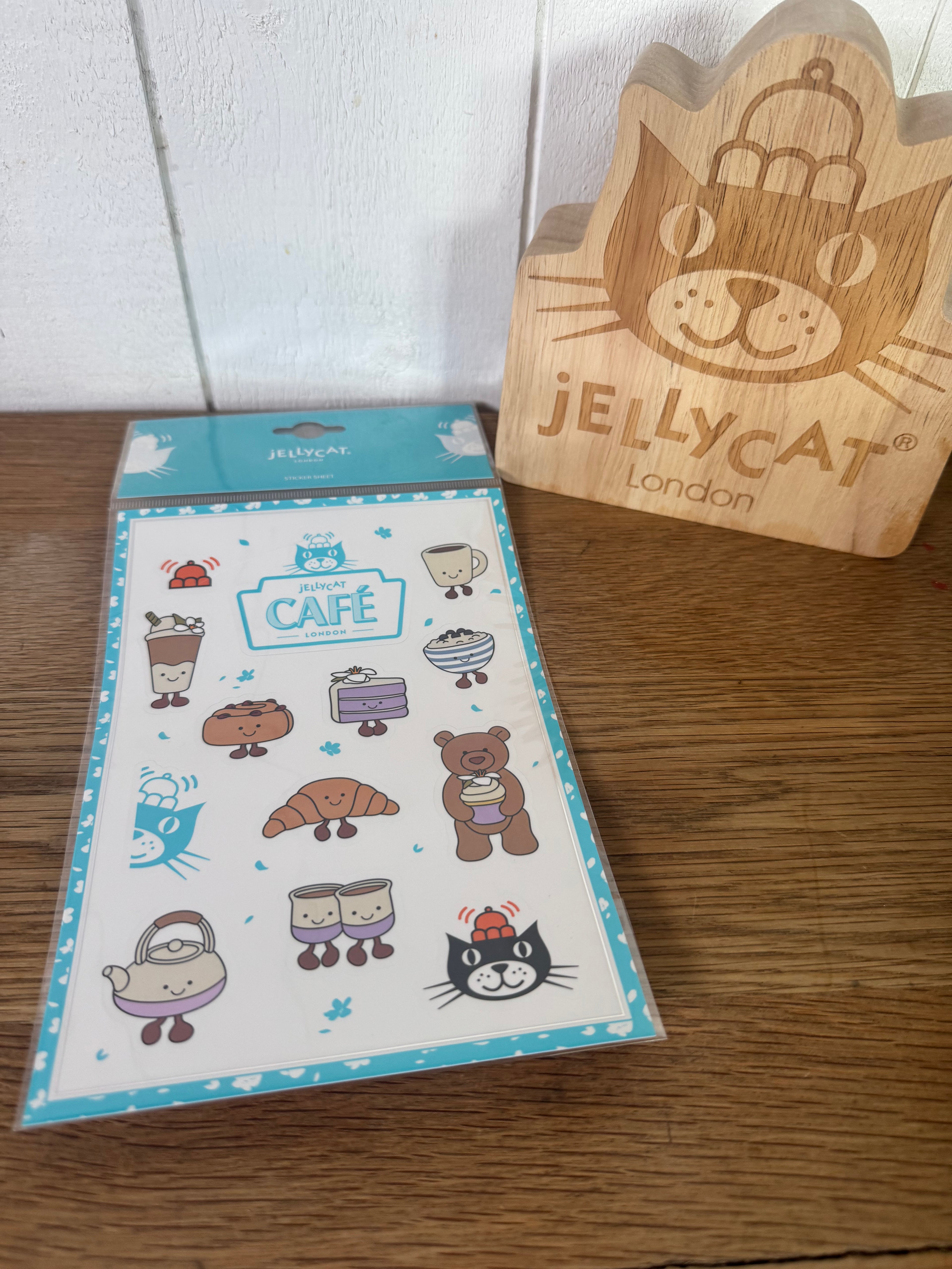 Jellycat Shang Cafe Stickers