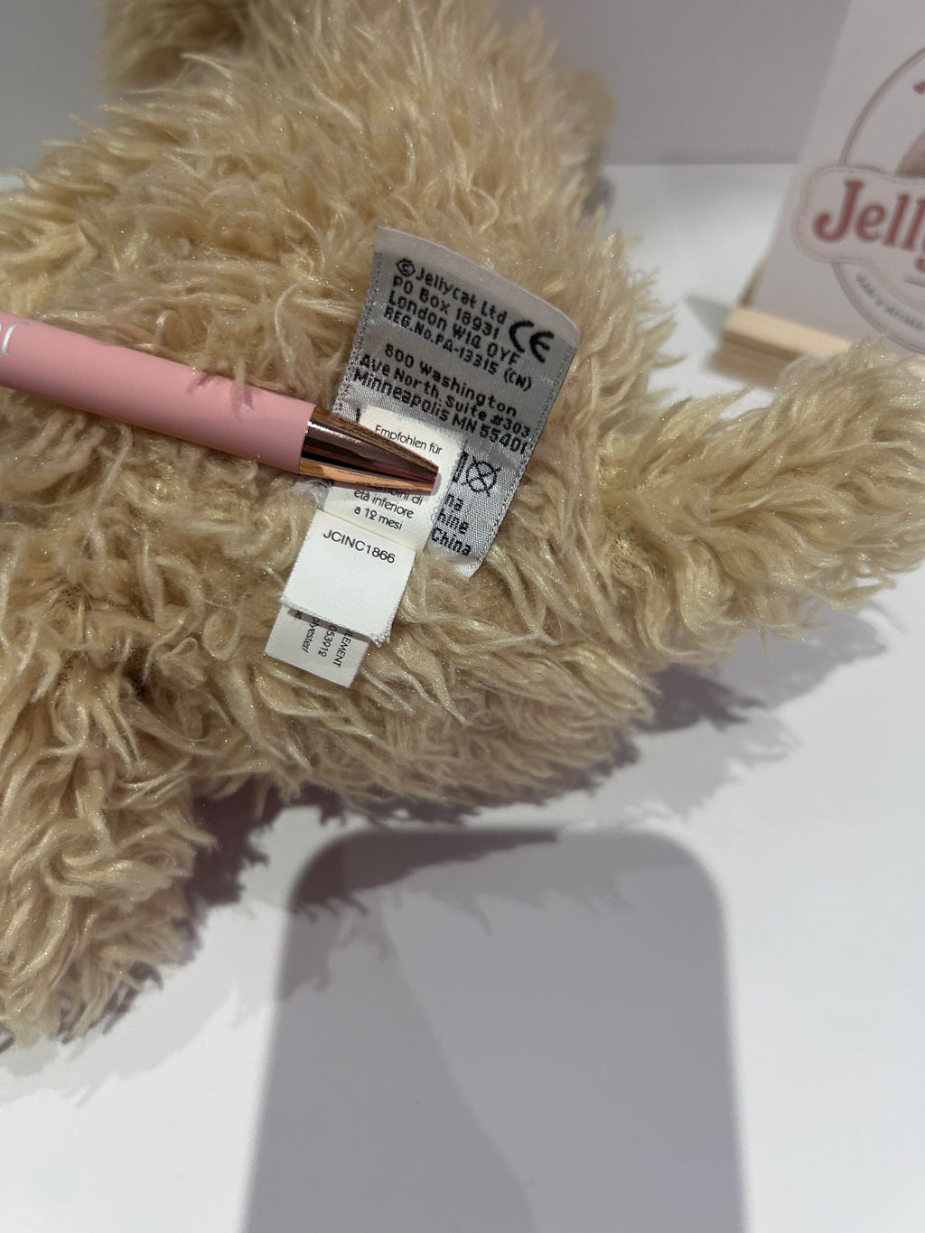 Jellycat Angora Puppy