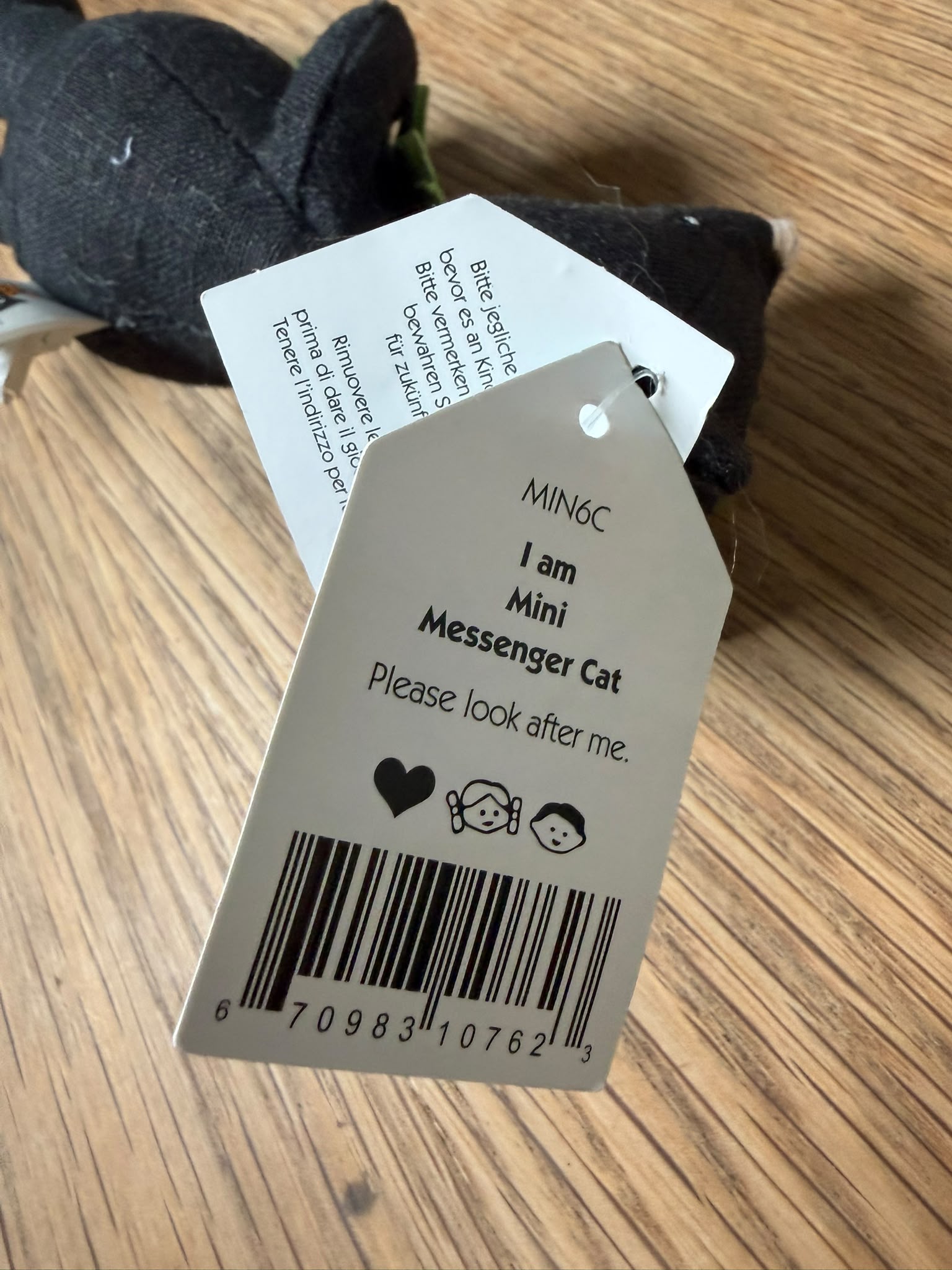 Jellycat Mini Messenger Cat