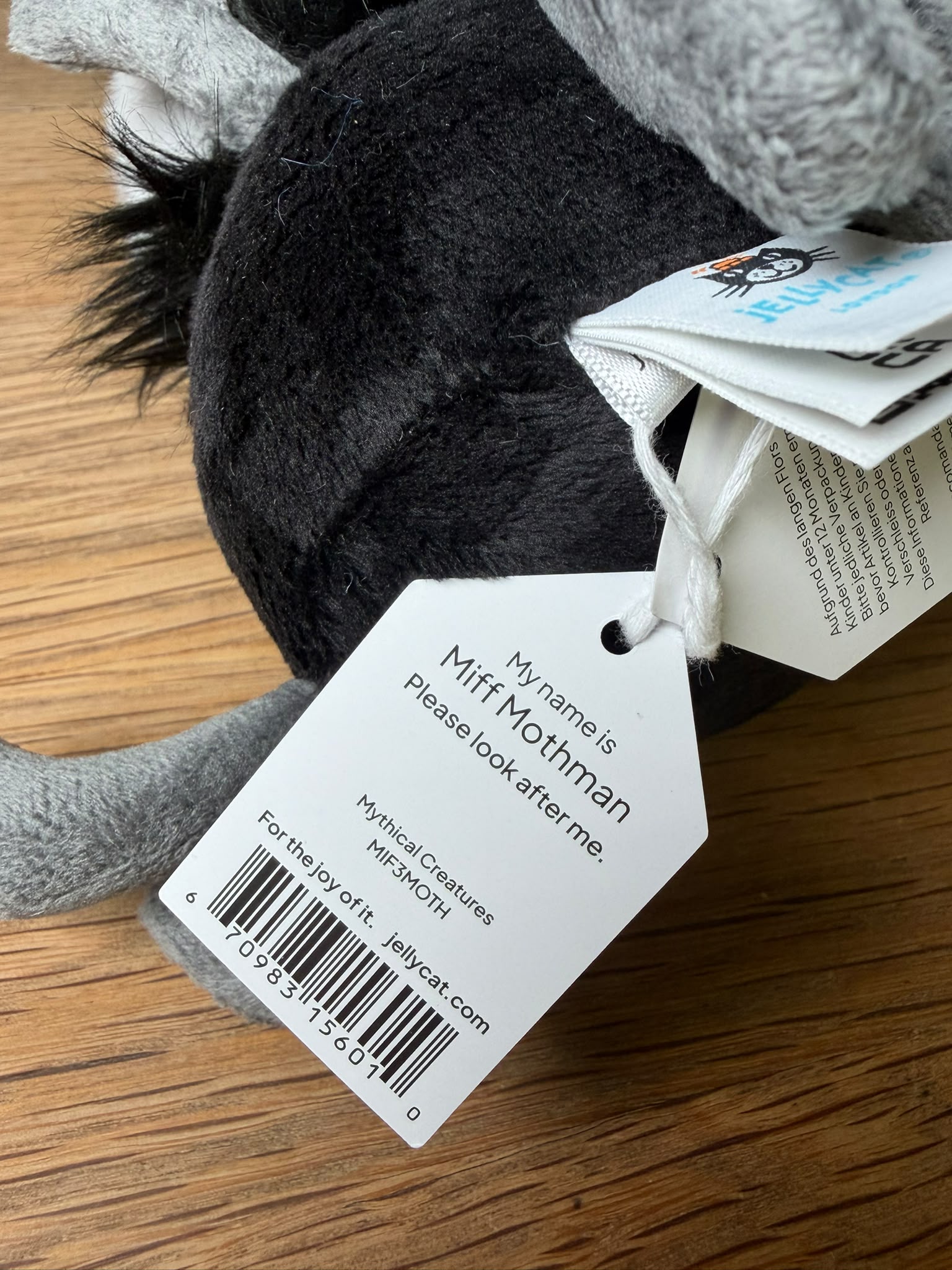 Jellycat Miff Mothman