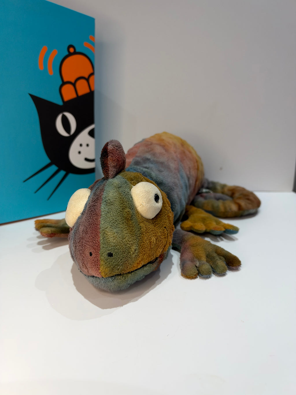 Jellycat Lying Colin Chameleon | Preloved