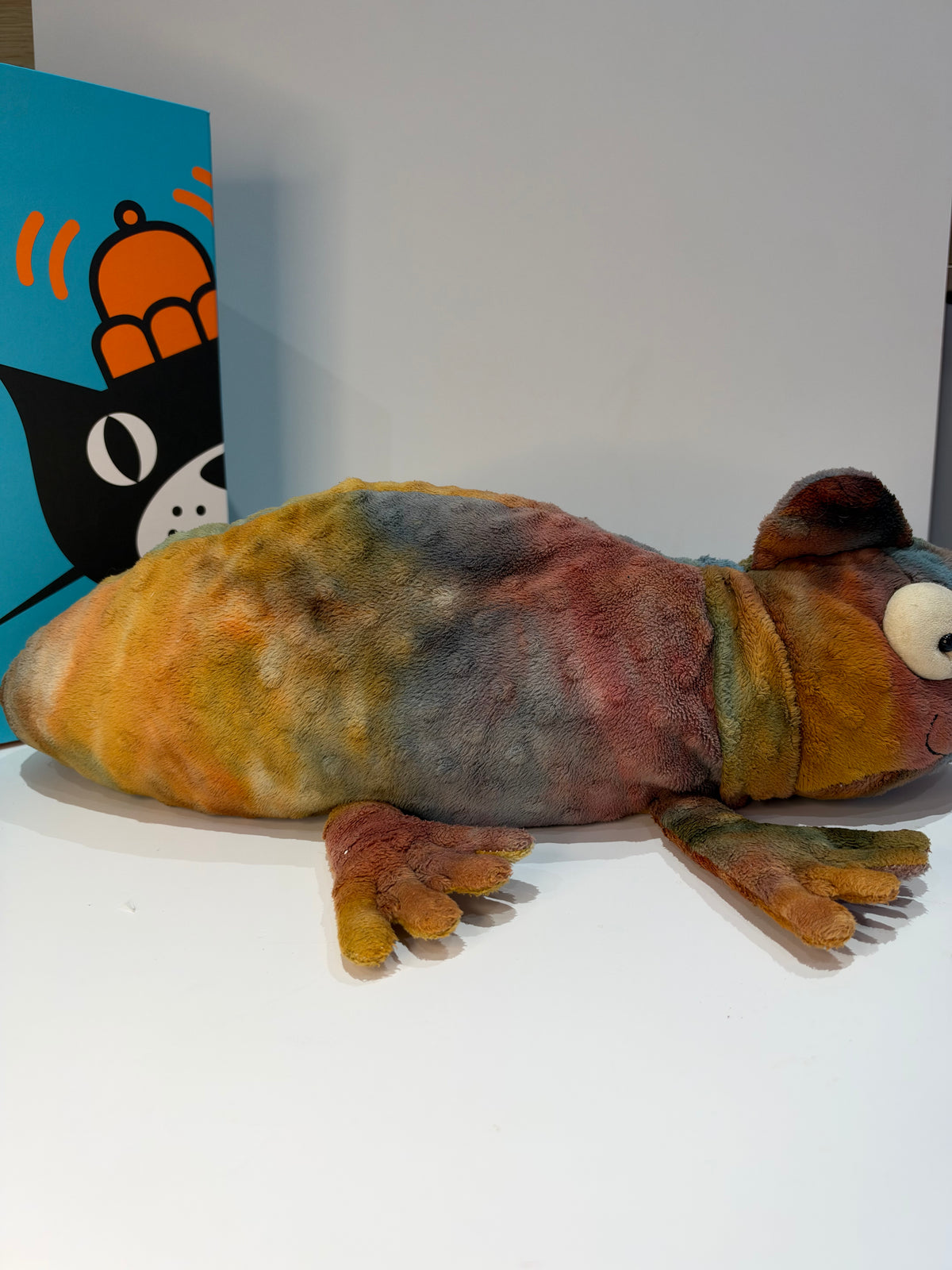 Jellycat Lying Colin Chameleon | Preloved