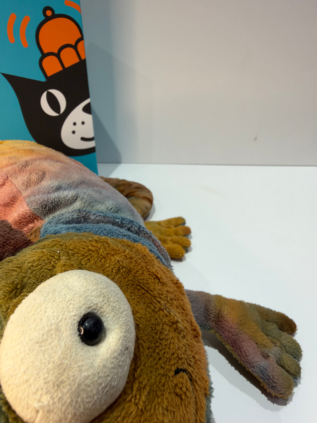 Jellycat Lying Colin Chameleon | Preloved