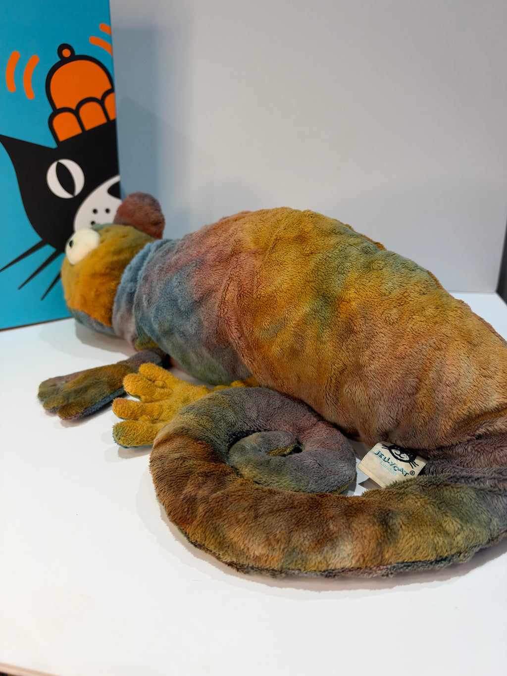Jellycat Lying Colin Chameleon | Preloved