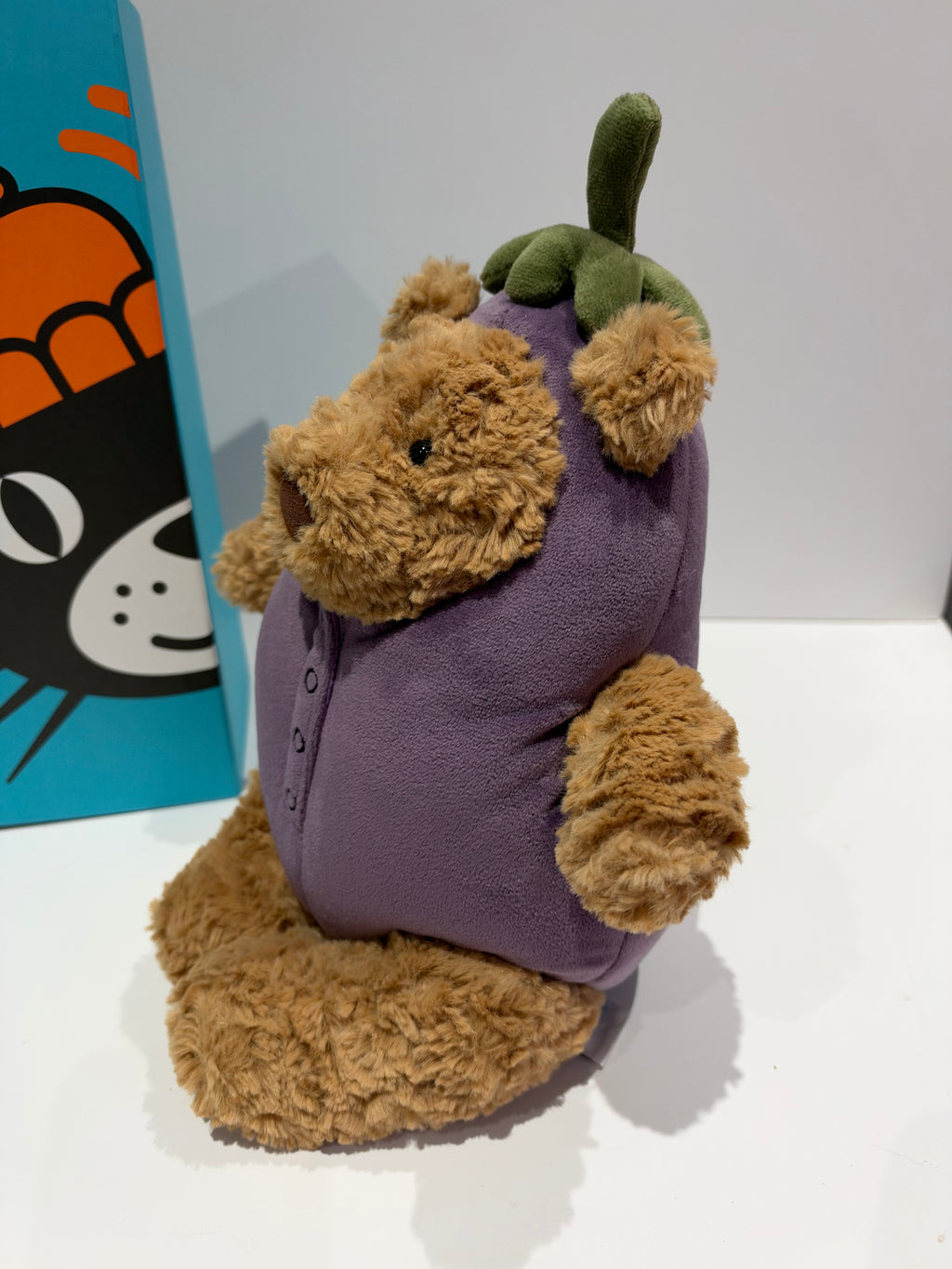 Jellycat Aubergine Bartholomew Bear