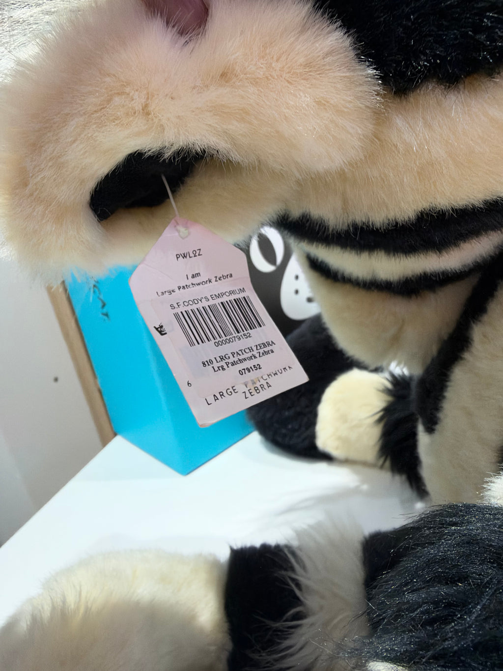 Jellycat Patchwork Zebra | Large