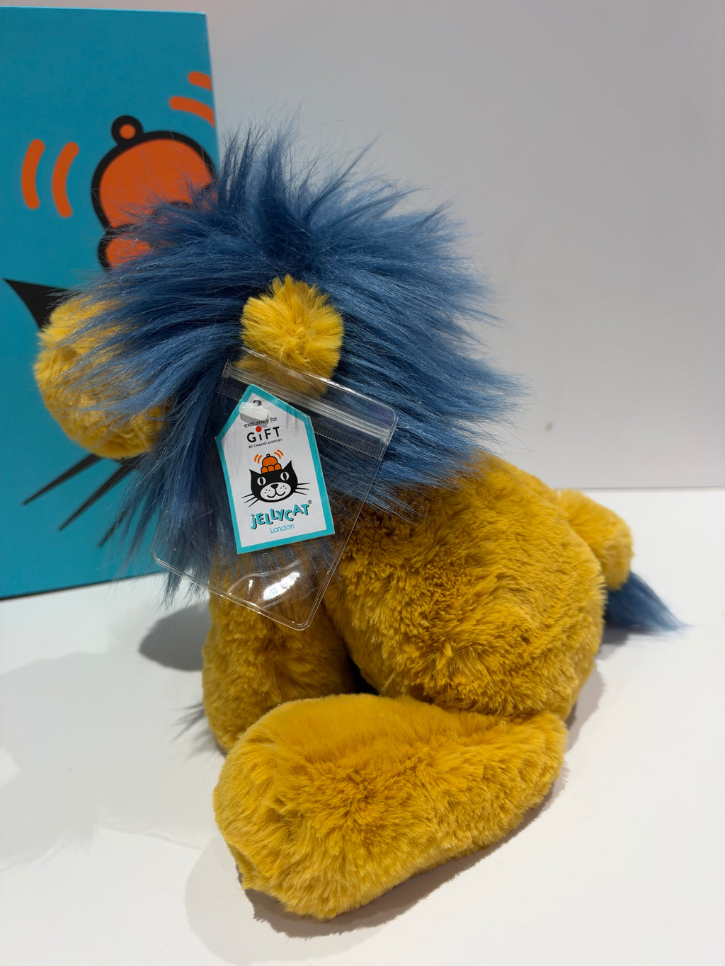 Jellycat x Changi Airport Splash Lion - Tagged