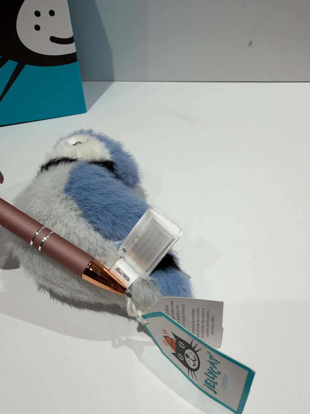 Jellycat Birdling Blue Jay - Tagged