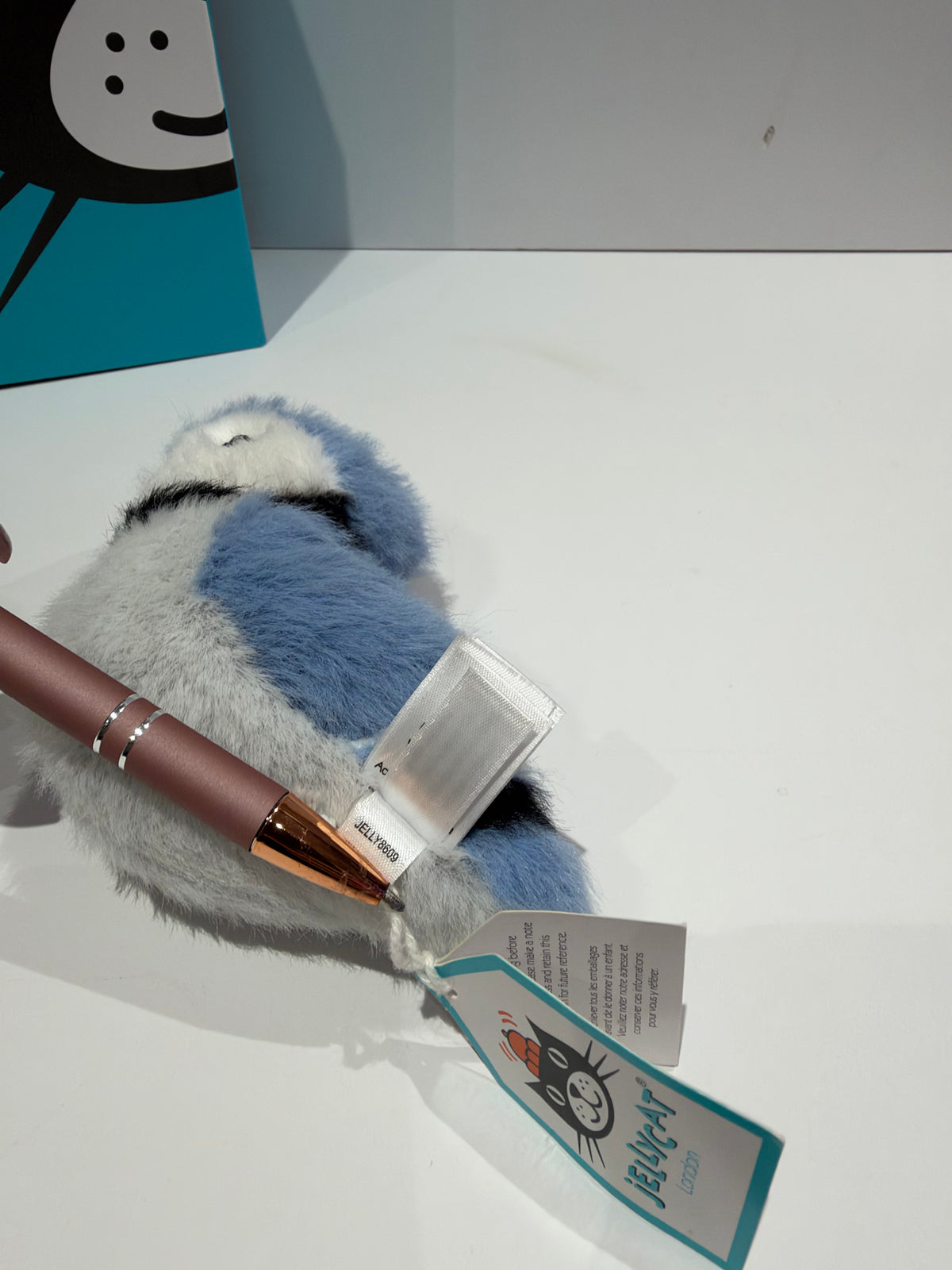 Jellycat Birdling Blue Jay - Tagged