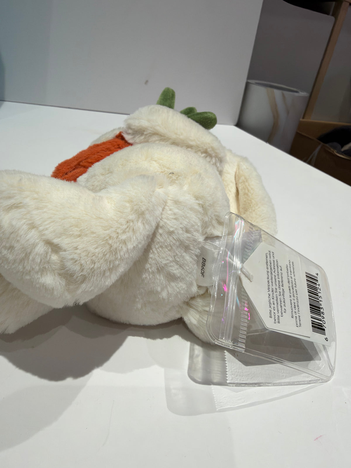 Jellycat Bunny Holding a Carrot - Tagged