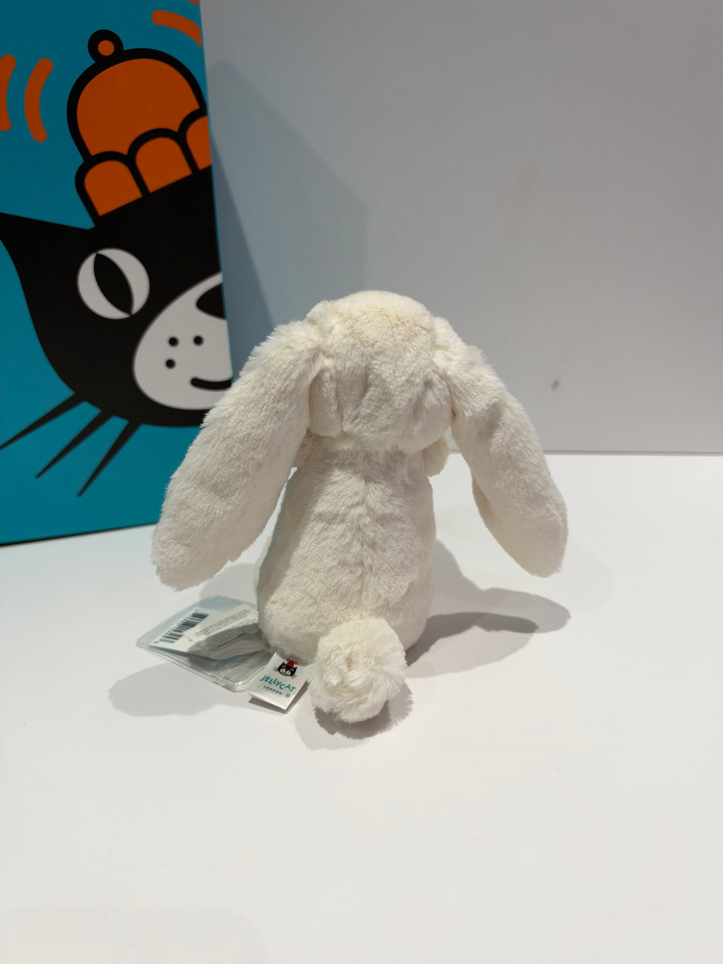 Jellycat Bunny Holding A Present - Tagged