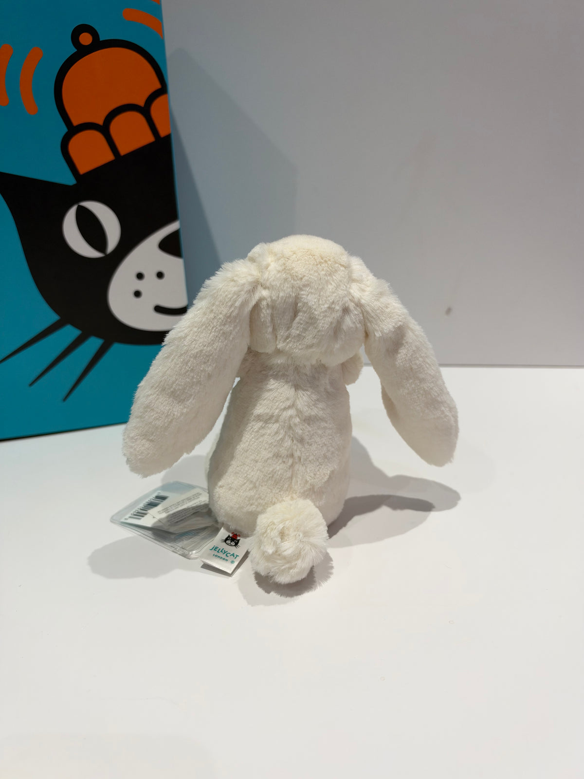 Jellycat Bunny Holding A Present - Tagged