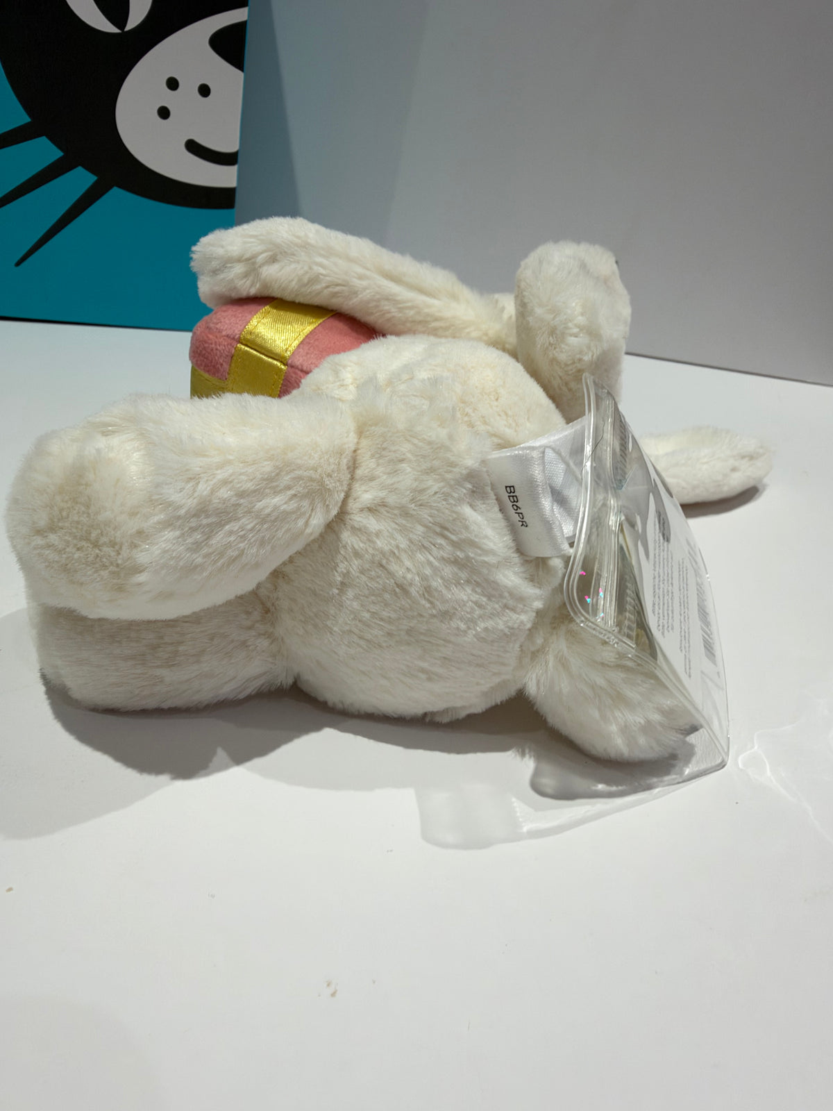 Jellycat Bunny Holding A Present - Tagged