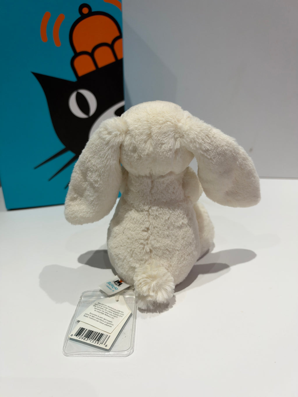 Jellycat Bunny Holding A Pencil - Tagged