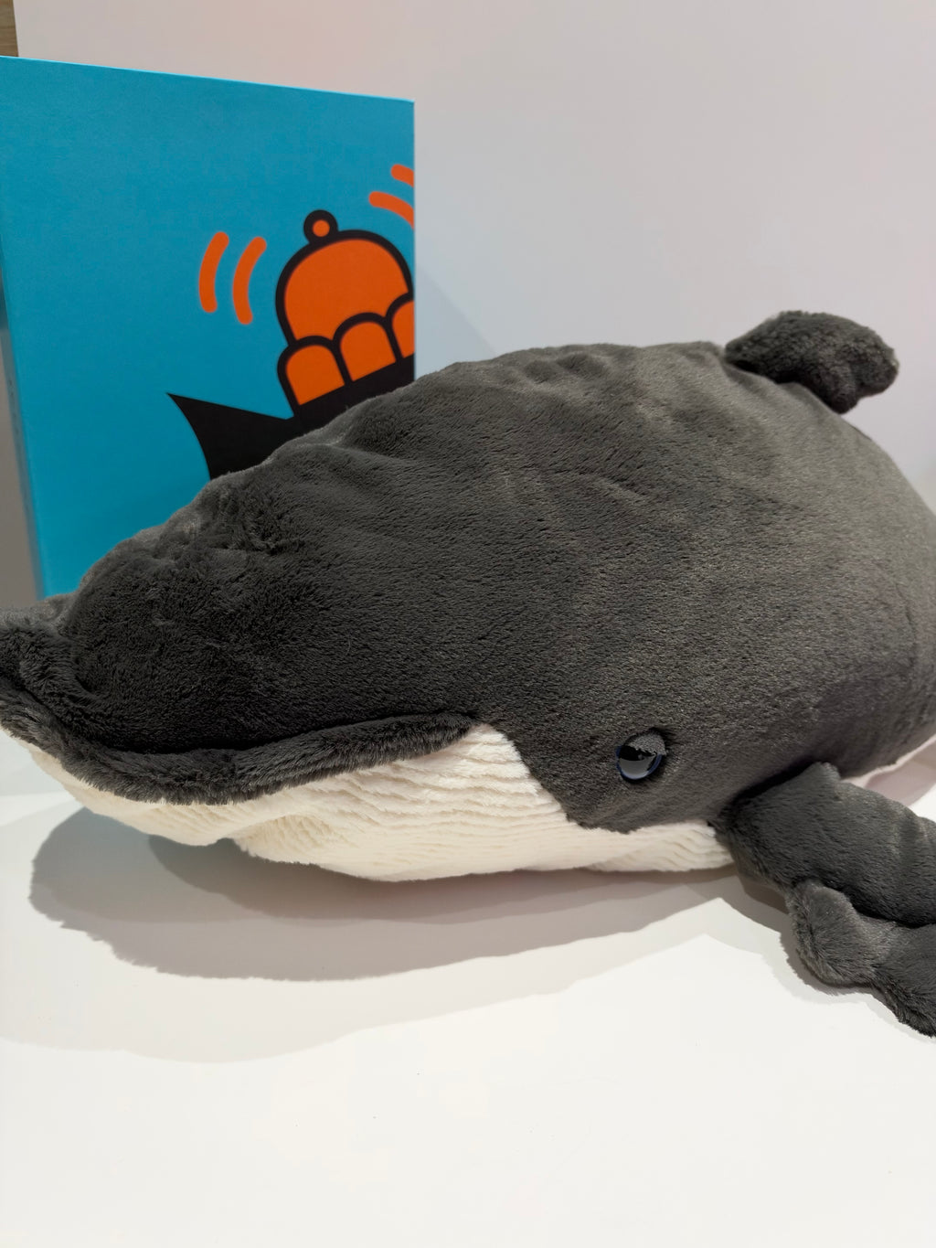 Jellycat Humphrey Humpback Whale- Tagged
