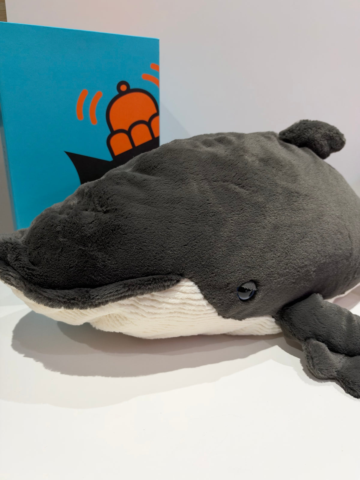 Jellycat Humphrey Humpback Whale- Tagged