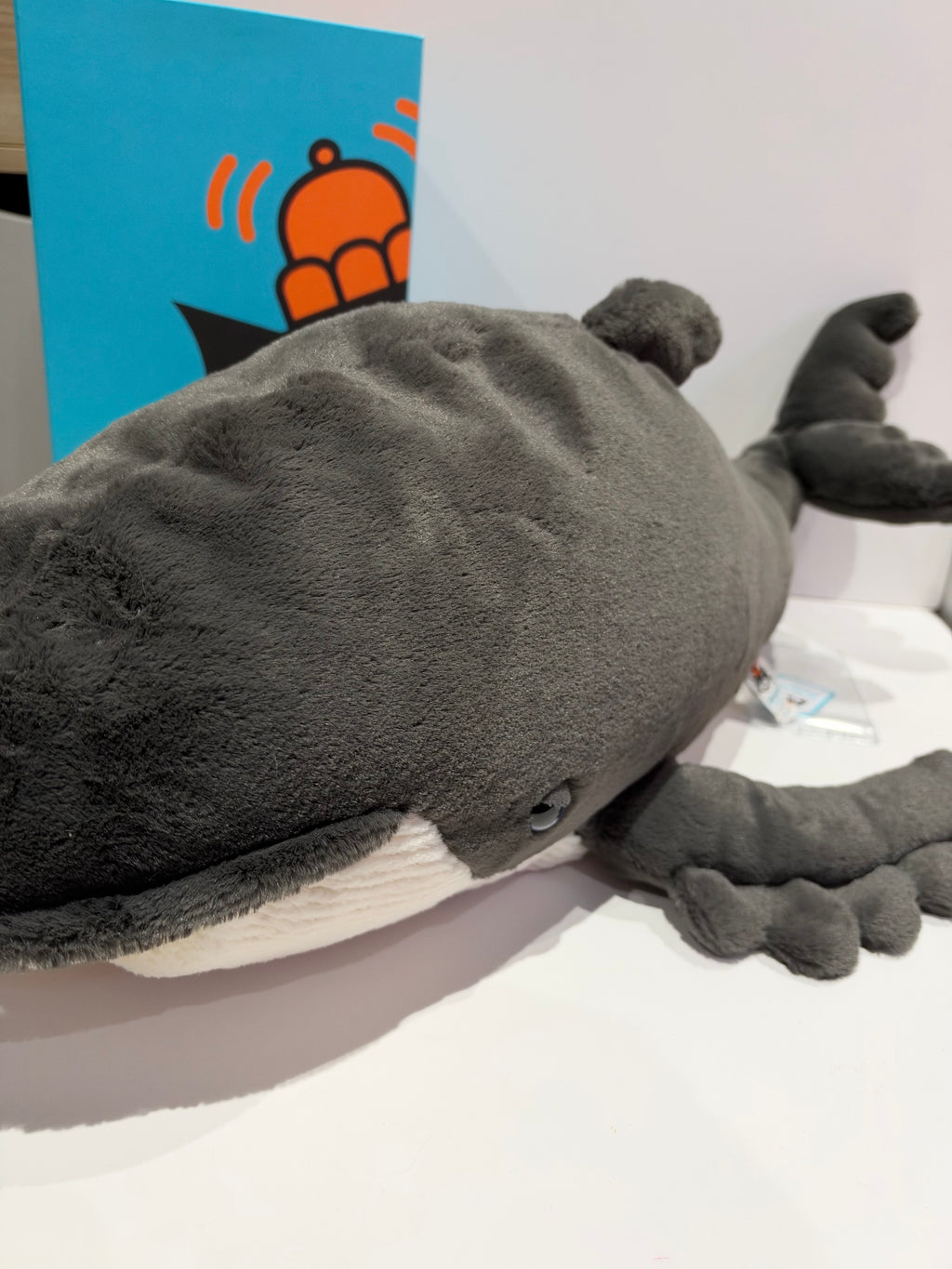 Jellycat Humphrey Humpback Whale- Tagged