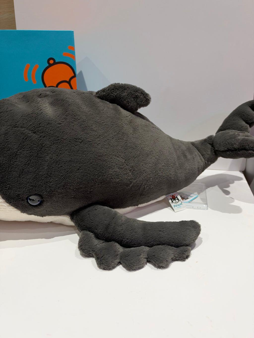 Jellycat Humphrey Humpback Whale- Tagged