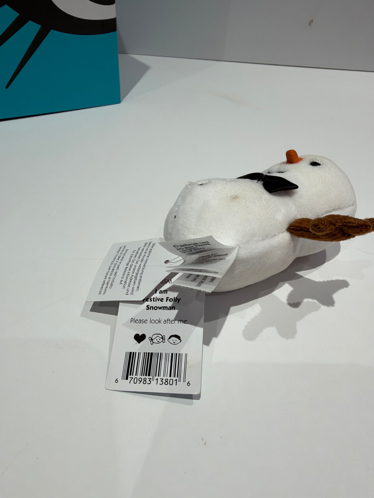 Jellycat Festive Folly Snowman