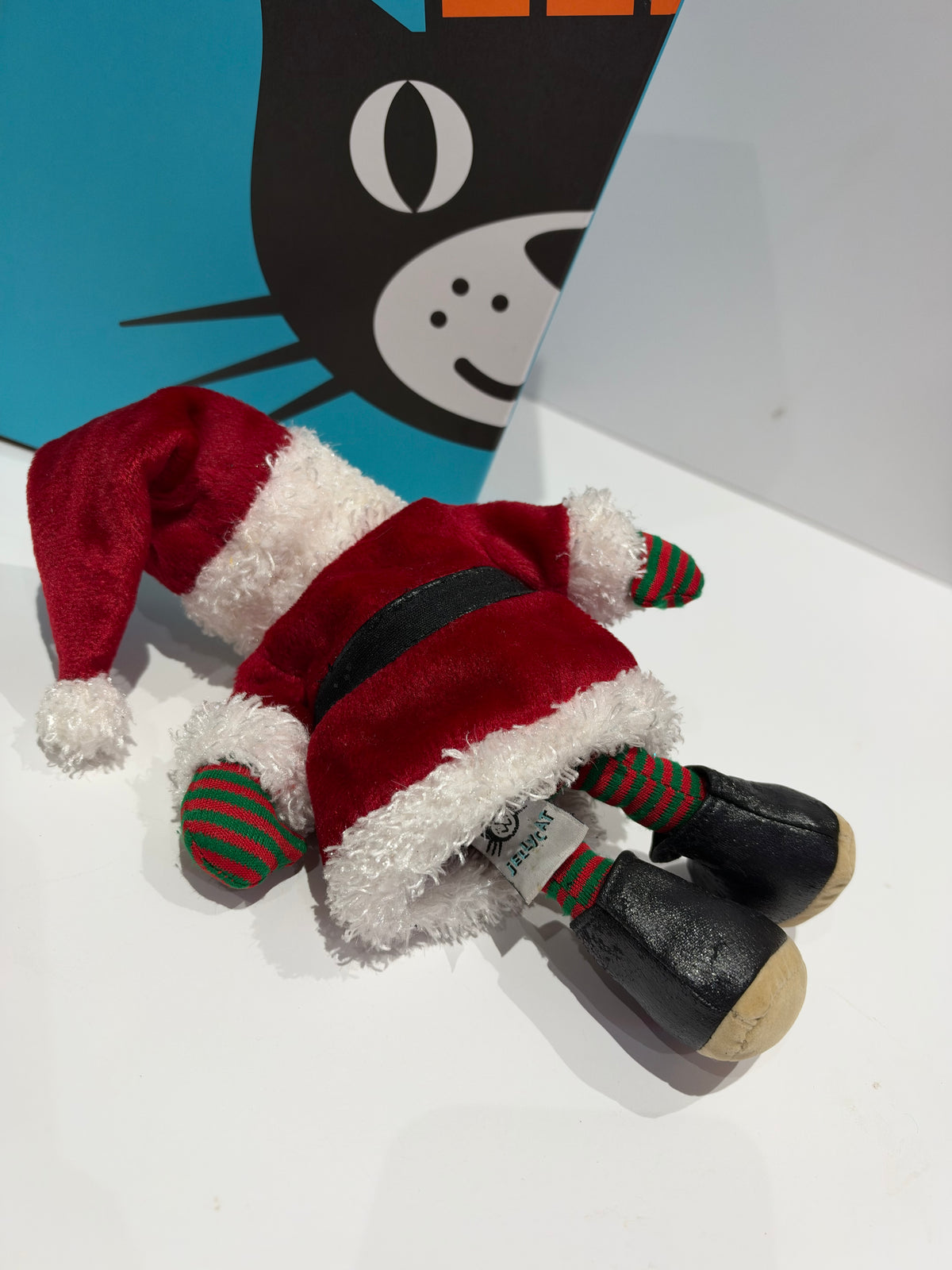 Jellycat Furcoat Santa - Damaged shoes
