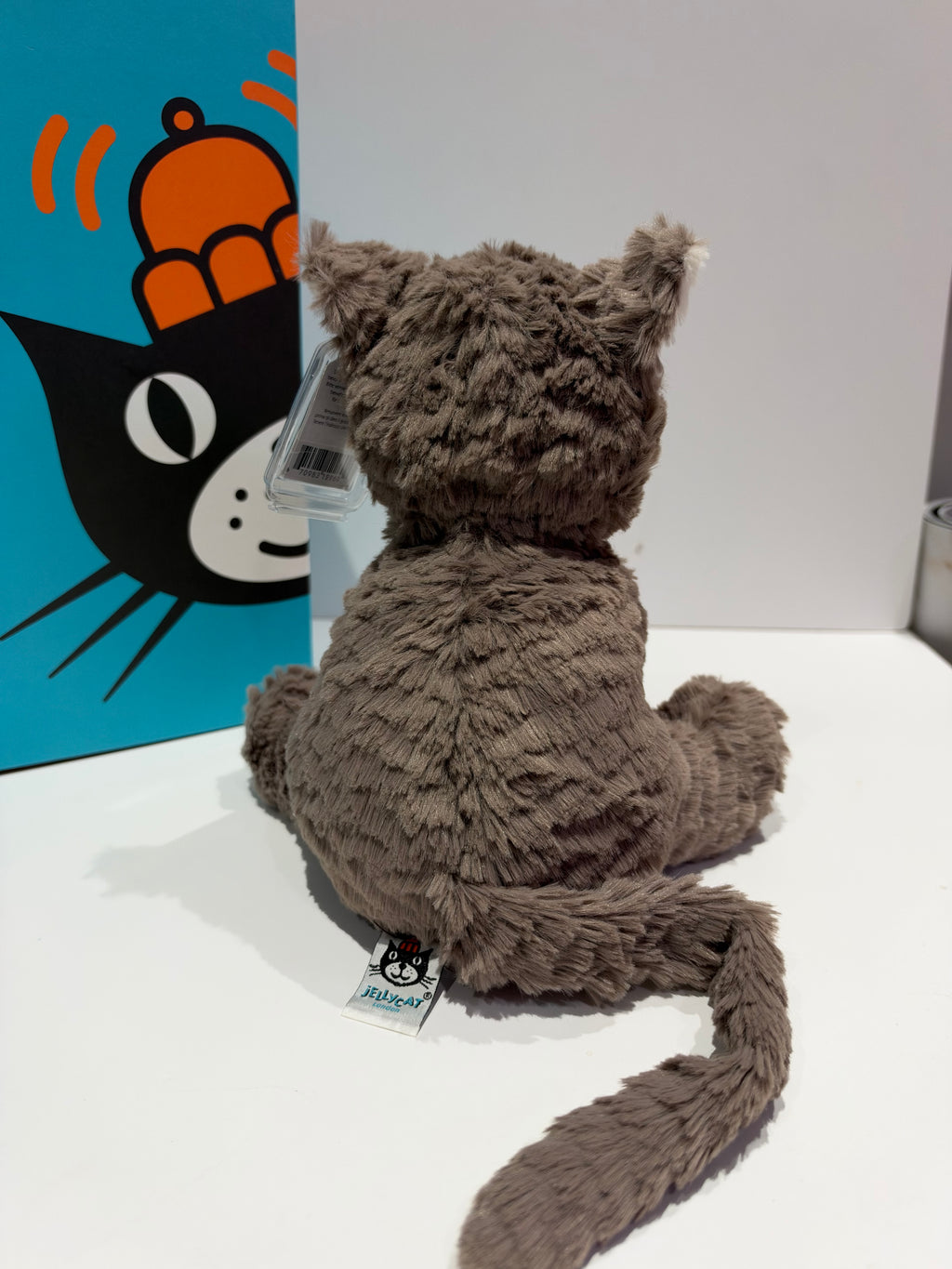 Jellycat Fuddlewuddle Grey Cat - Tagged