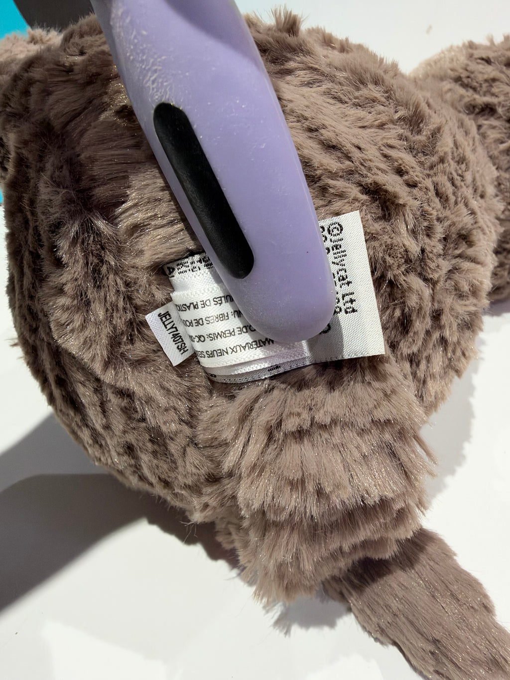 Jellycat Fuddlewuddle Grey Cat - Tagged