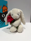 Jellycat Bunny Holding A Rose - NWT