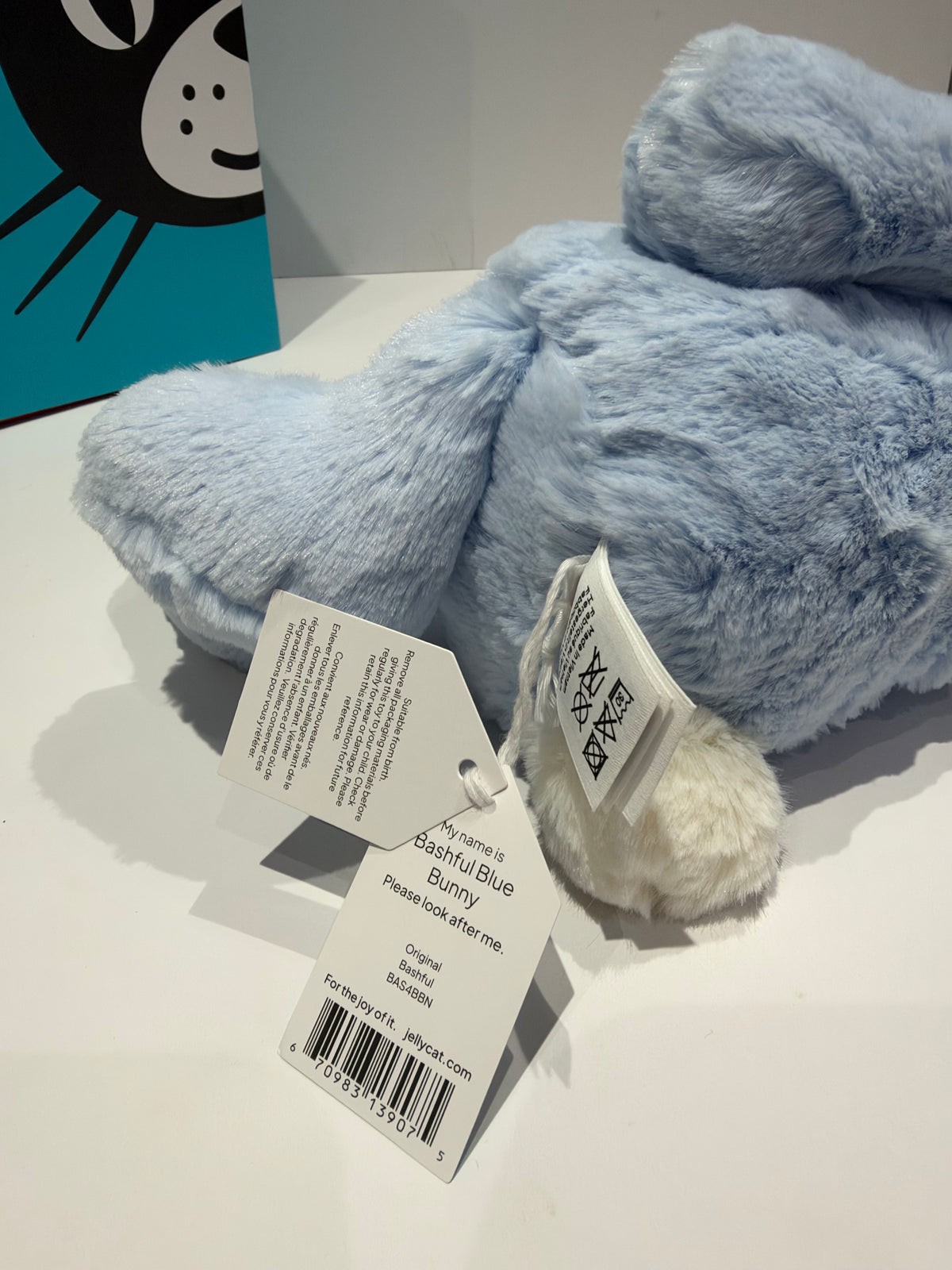 Jellycat Bashful Blue Bunny - NWT