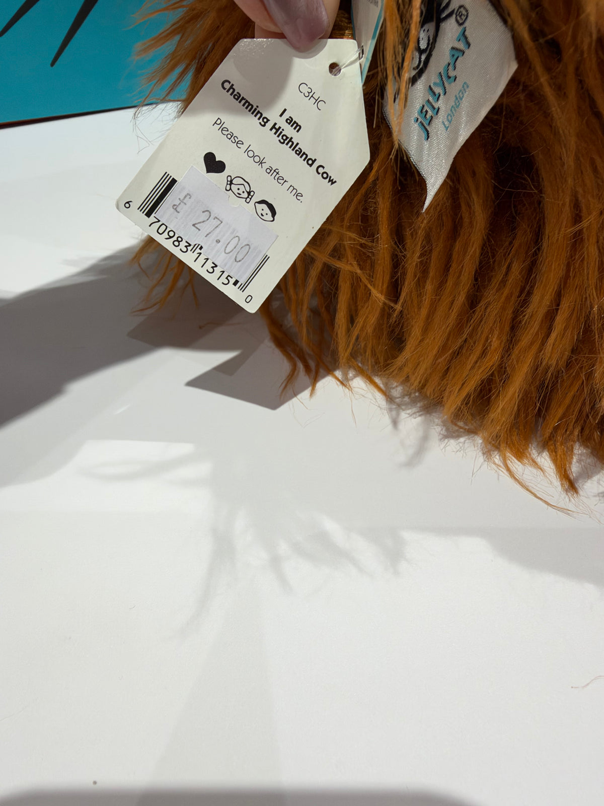 Jellycat Charming Highland Cow - NWT